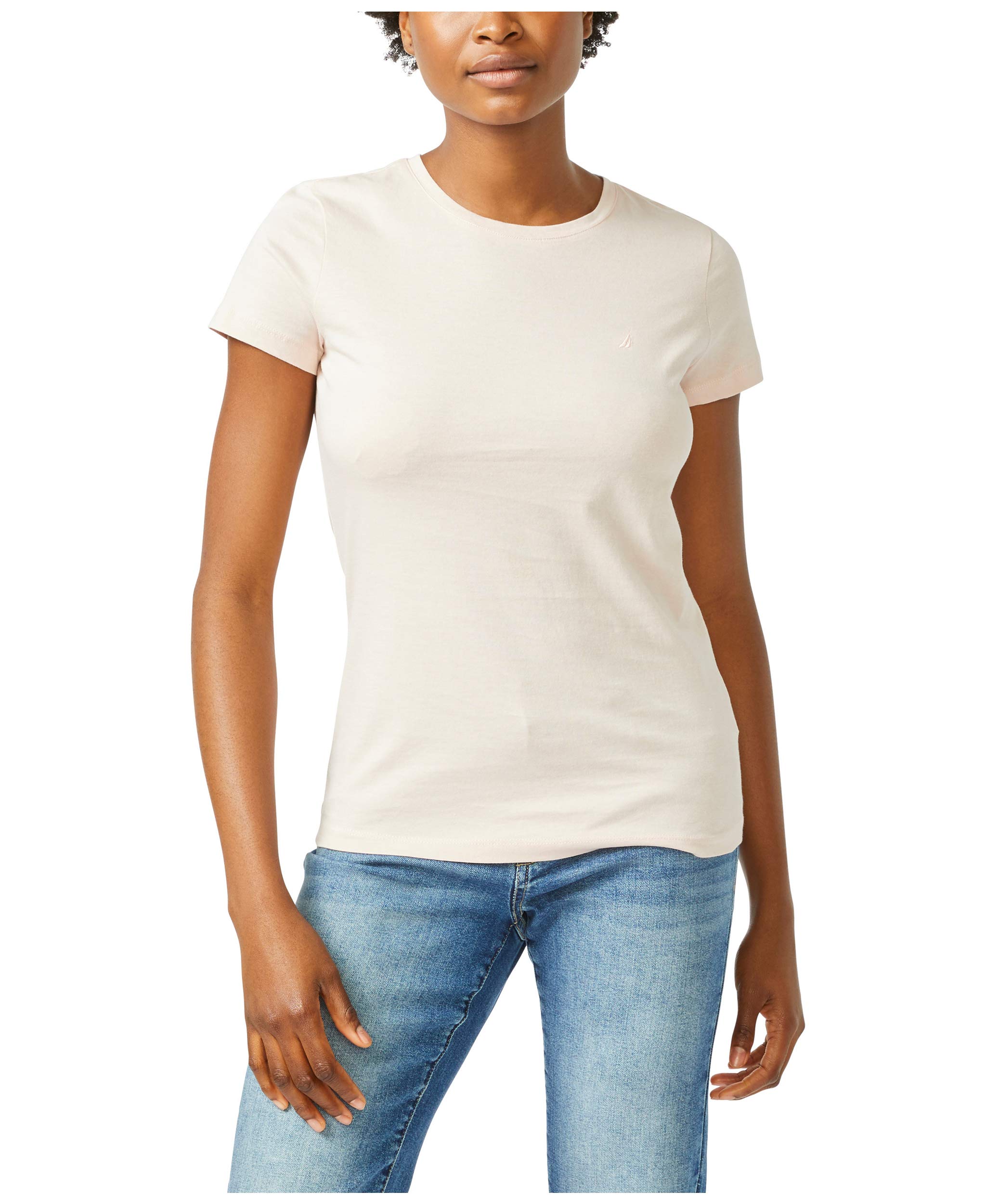 Women's Nautica Women's Classic Fit Crew-Neck J-Class T-Shirt