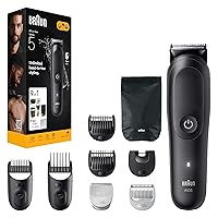 Braun Rifinitore All-in-One Series 5, Rasoio Elettrico Barba E Capelli 9In1 Con Lama