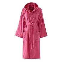 Bassetti Accappatoio Con Cappuccio, Ortensia, 100% Cotone, Taglia M, Adulto Uomo Donna Unisex, In Spugna Morbido Assorbente Resistente E Lavabile In Lavatrice