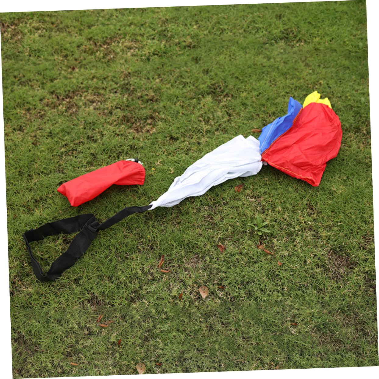 VANZACK Paracadute di Resistenza per Corsa Calcio in Poliestere, Allenamento velocità e Resistenza per Ragazzi, per Corsa su Distanze Prolungate e Sport di Corsa