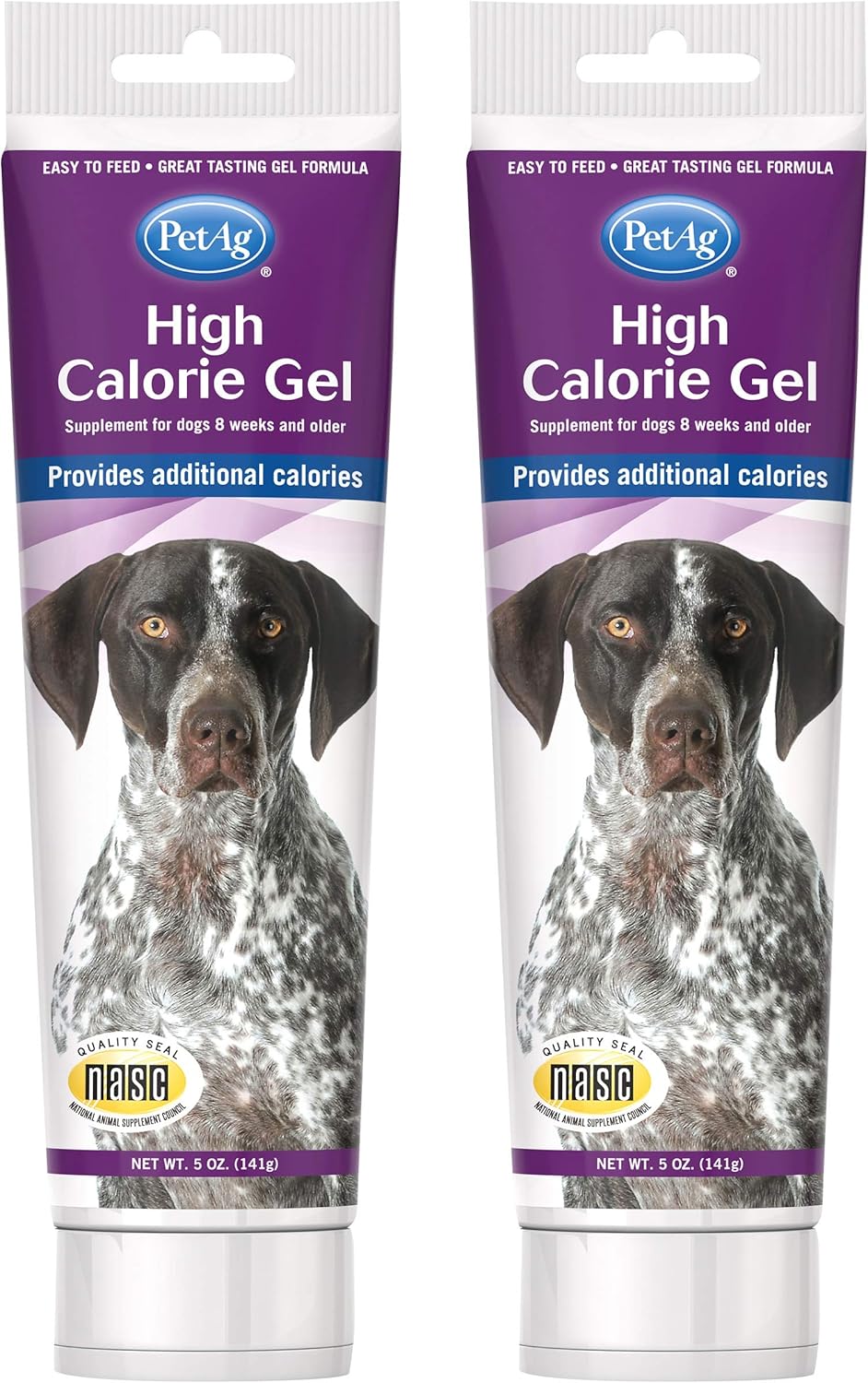 PetAg High Calorie Gel Supplement for Dogs 5 oz, Pack of 2 Chicken Flavor