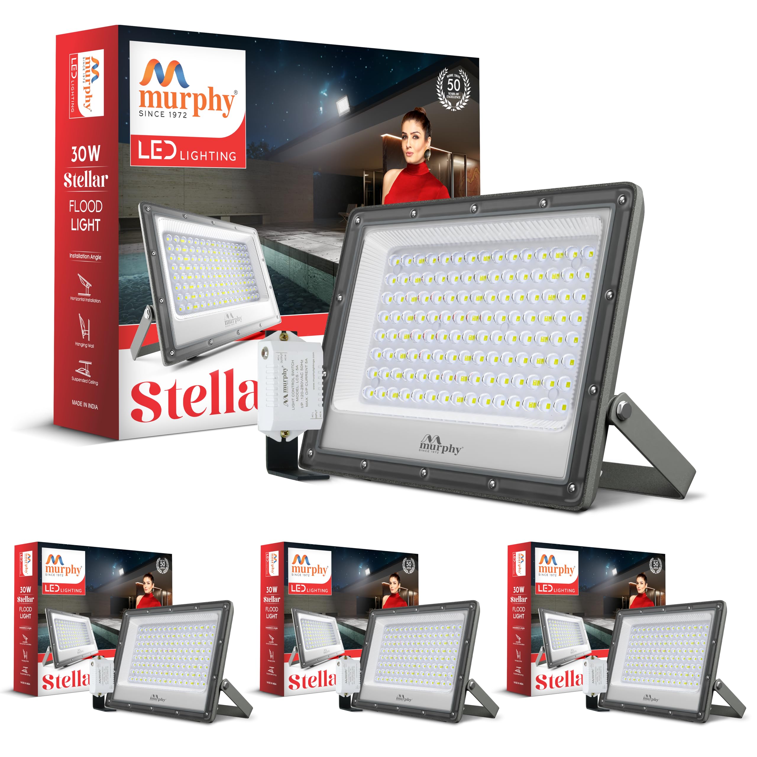 Murphy Stellar LED Flood Light - Day-Night Sensor -20