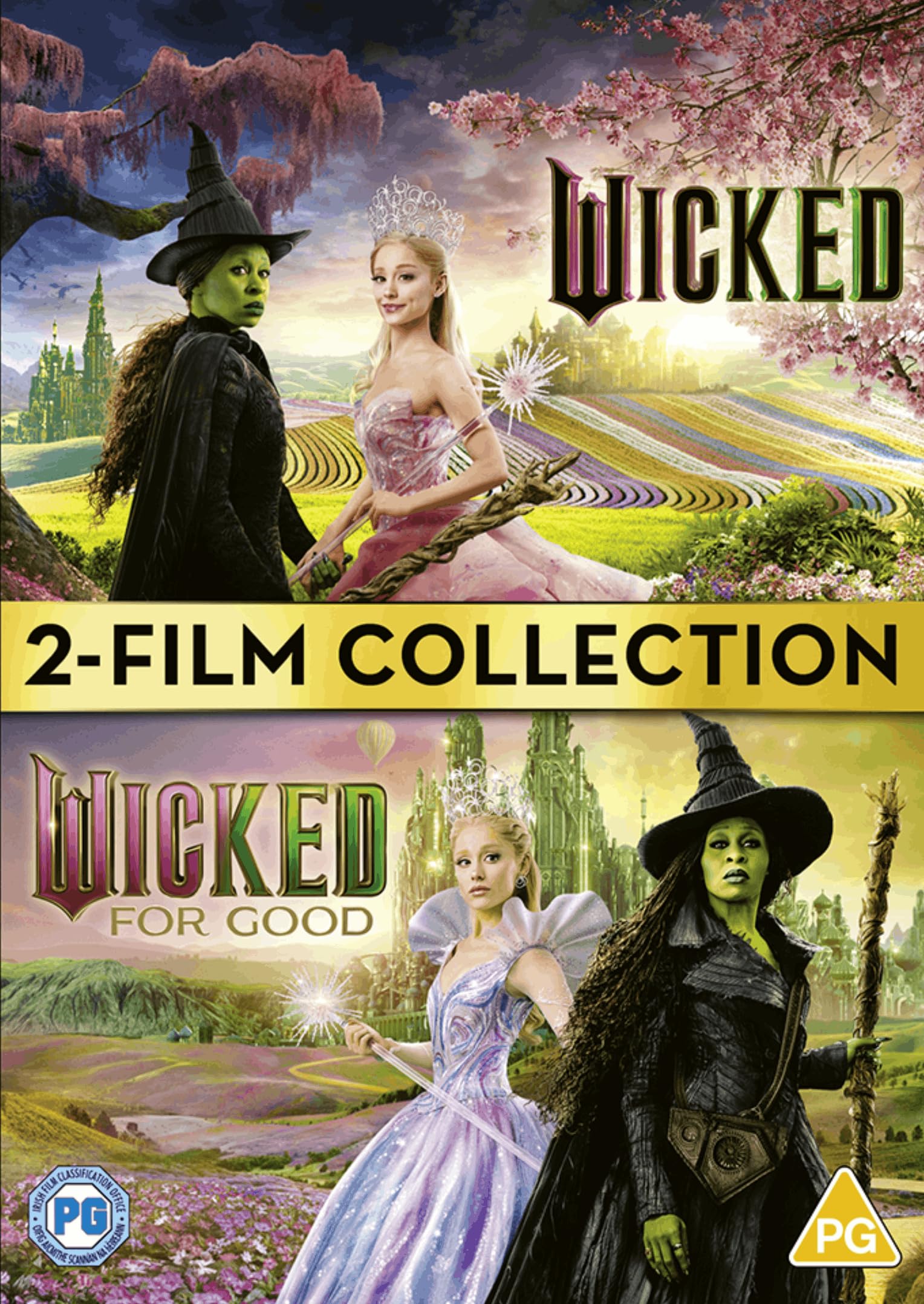 WICKED / WICKED FOR GOOD 2 FILM COLLECTION      BRAND NEW SEALED GENUINE UK DVD