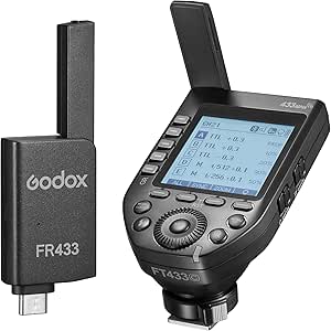 Amazon.com : Godox FT433 TTL Wireless Flash Trigger Compatible for ...