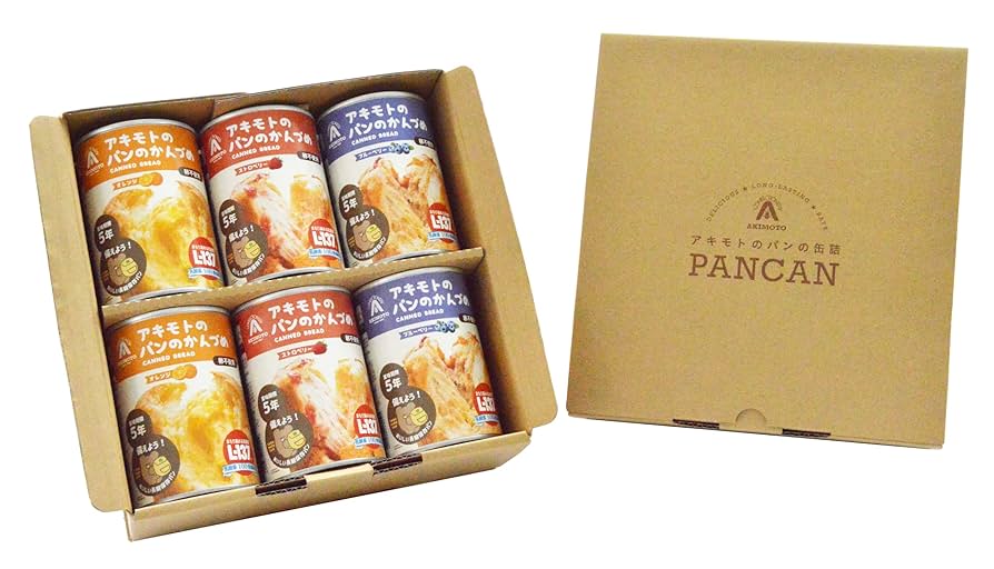 Amazon.co.jp: パン・アキモト アキモトのパンのかんづめ