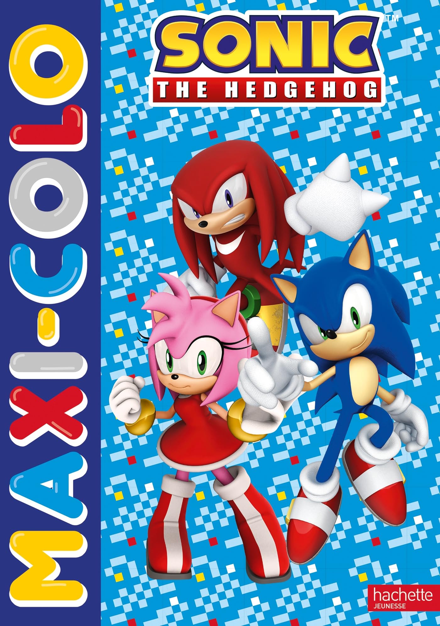 Sonic - Maxi-colo: Maxi-colo - Livre de coloriages
