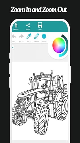 Tractor Coloring Book – vue 5