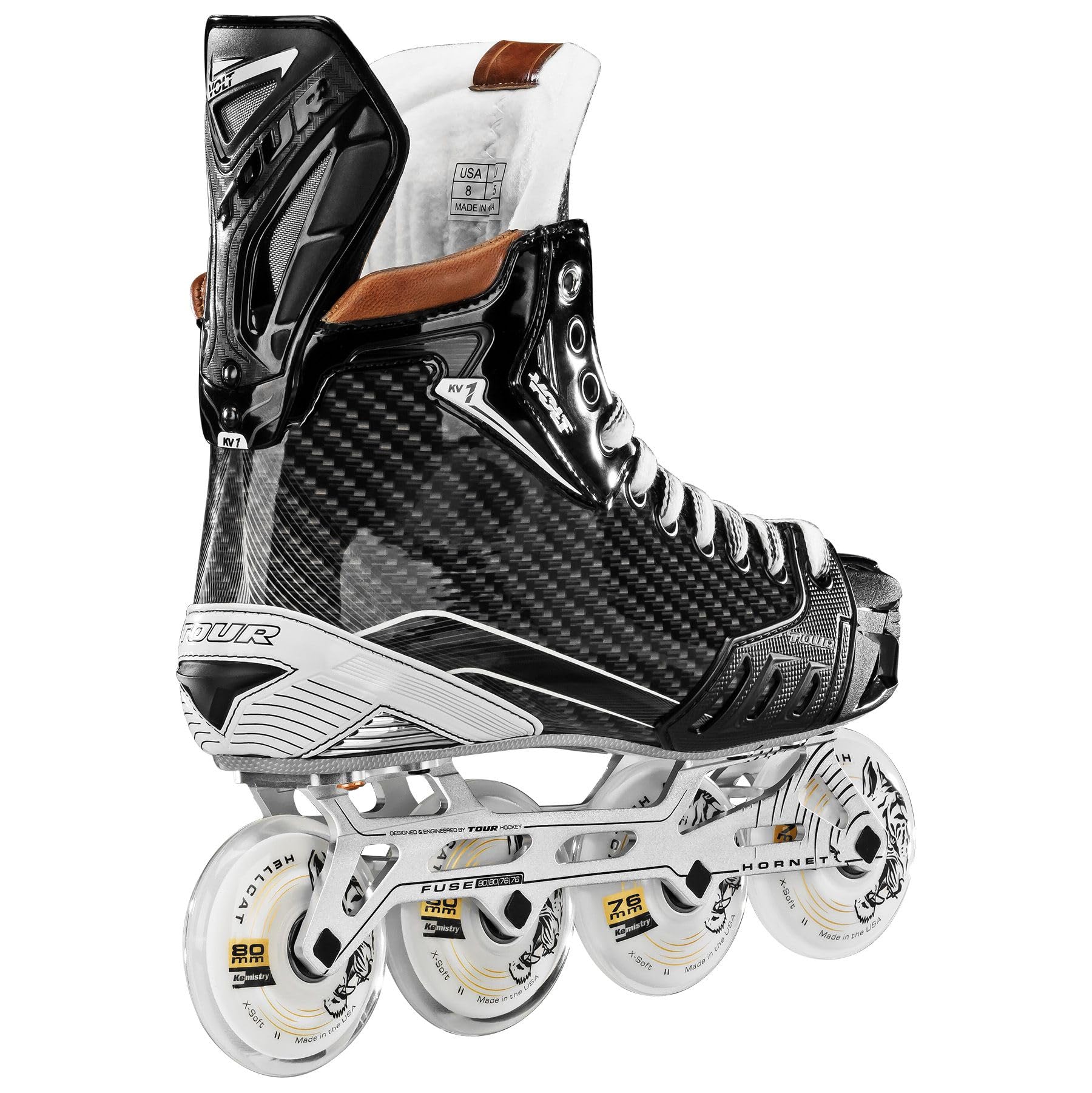 Tour Volt Kv1 Senior Patins à roulettes Noir
