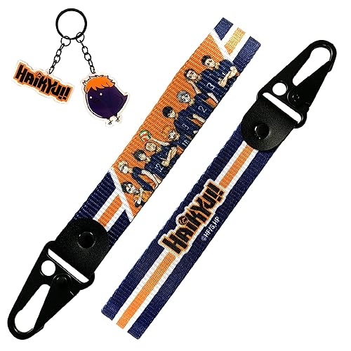 Haikyu - Karasuno Team Keystrap and Keychain Bundle - Otaku