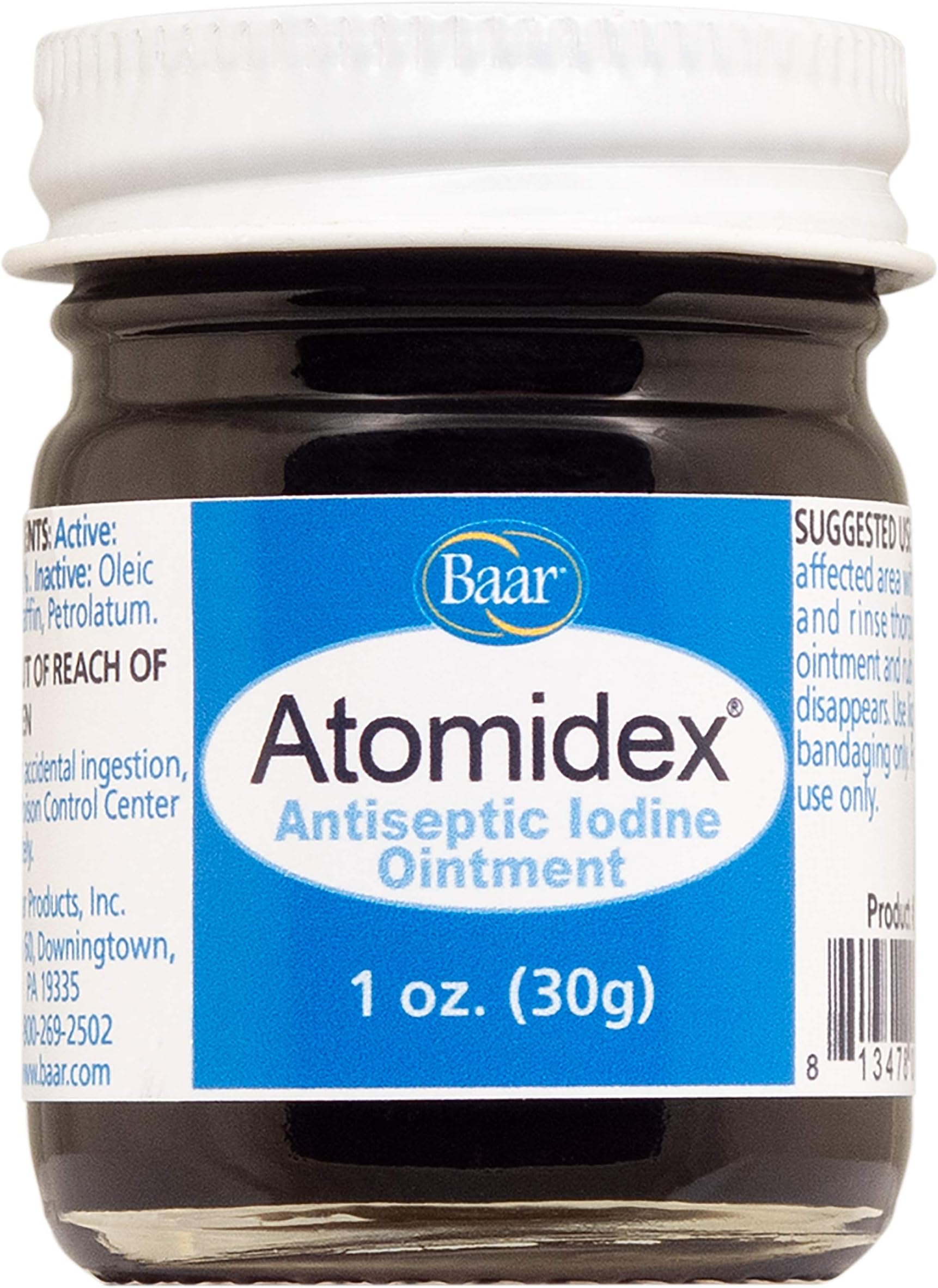 Baar Atomidex, Antiseptic Iodine Ointment