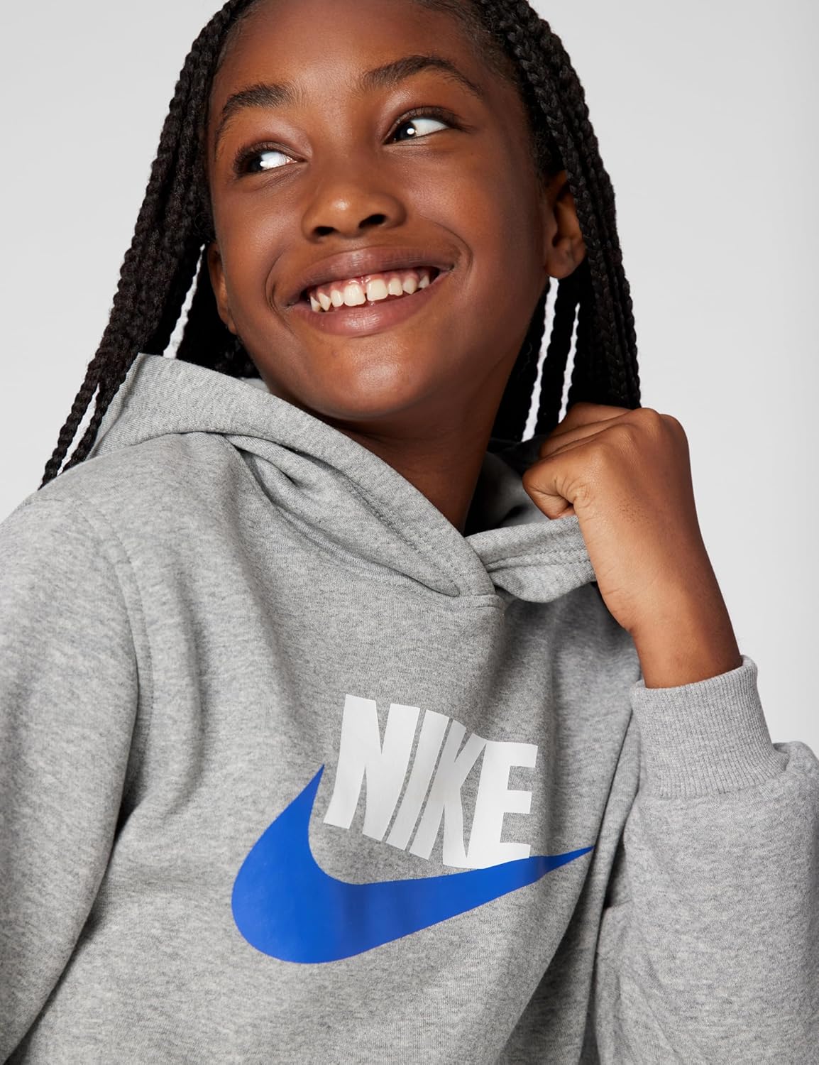 Nike boys Sportswear Club Fleece Hoodie - Image 2