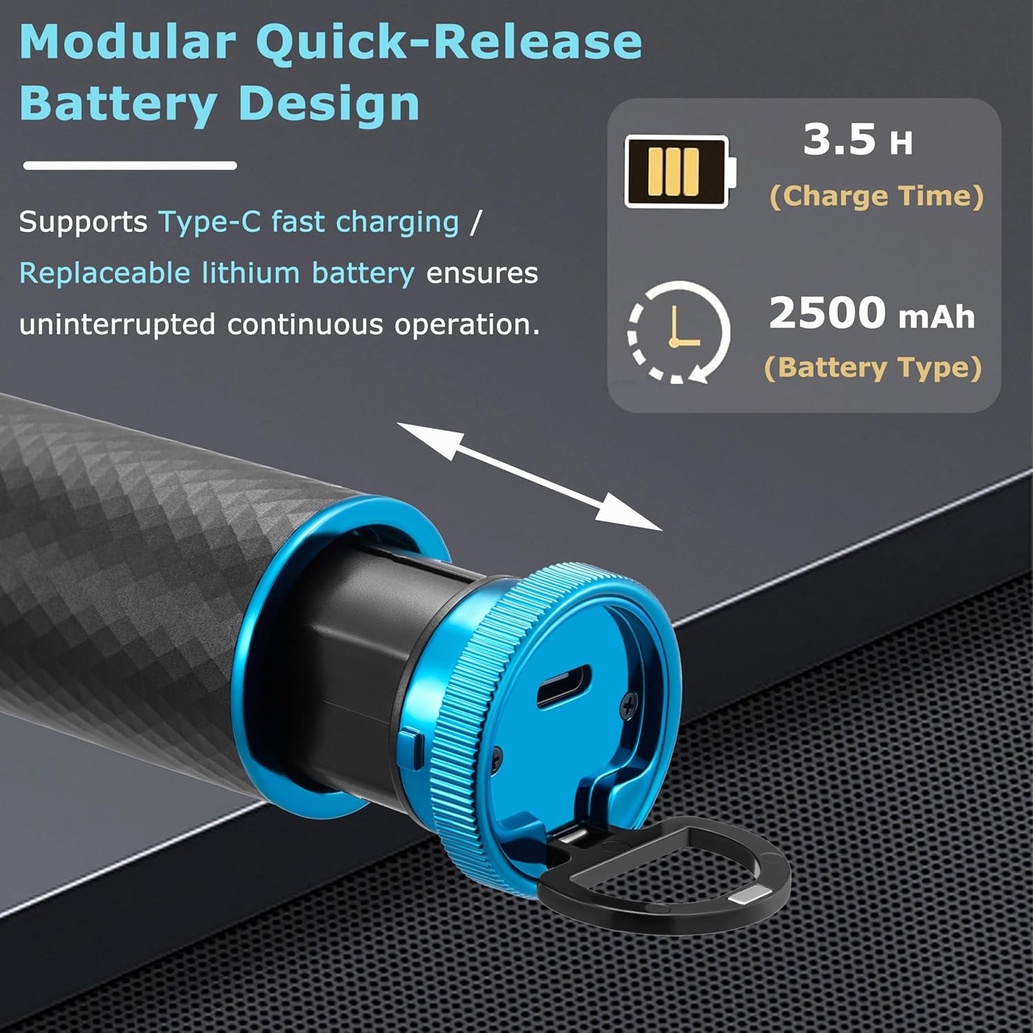 Reciprocating triple-blade design of the KEMEI foil shaver