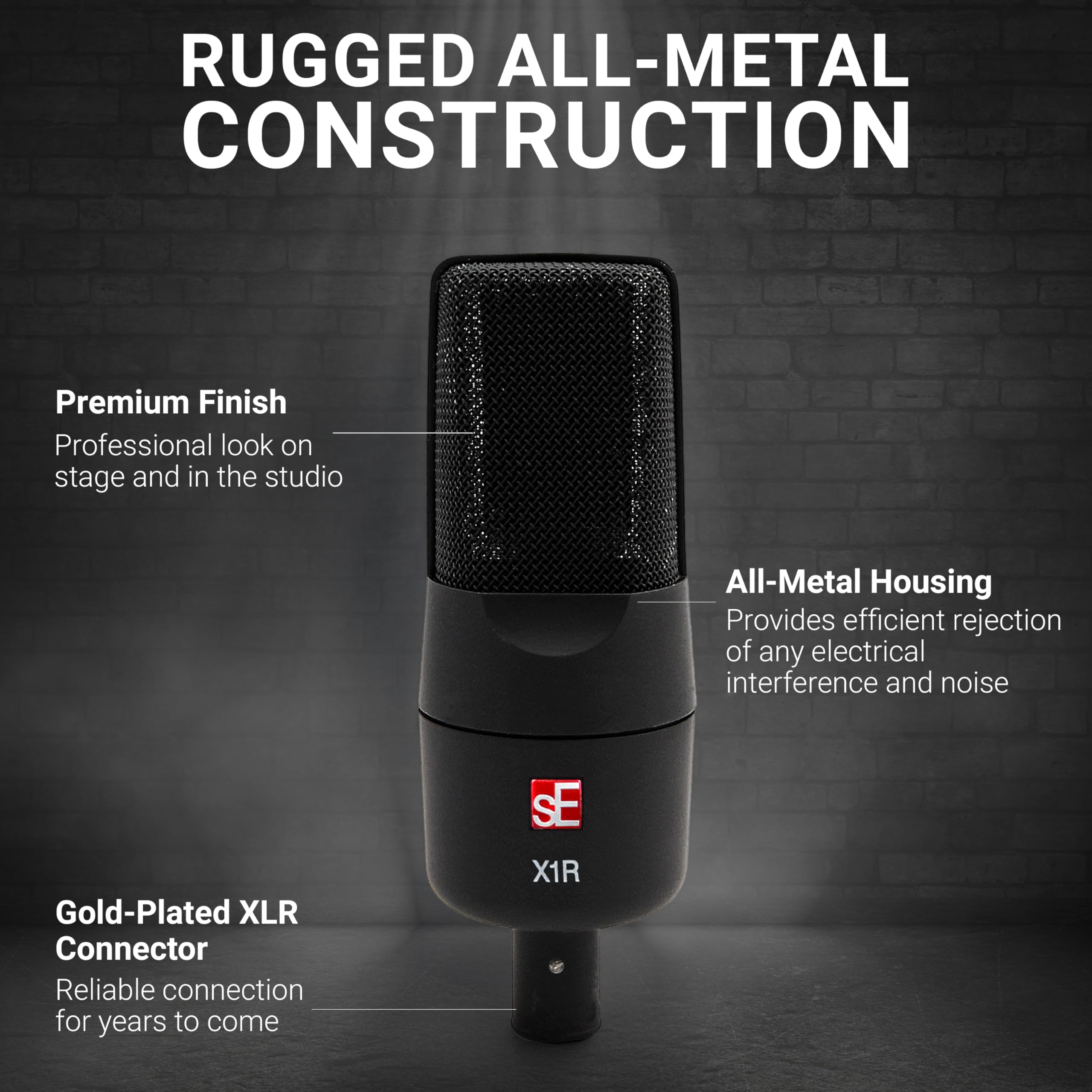 X1R microphone à ruban - Microphone à ruban