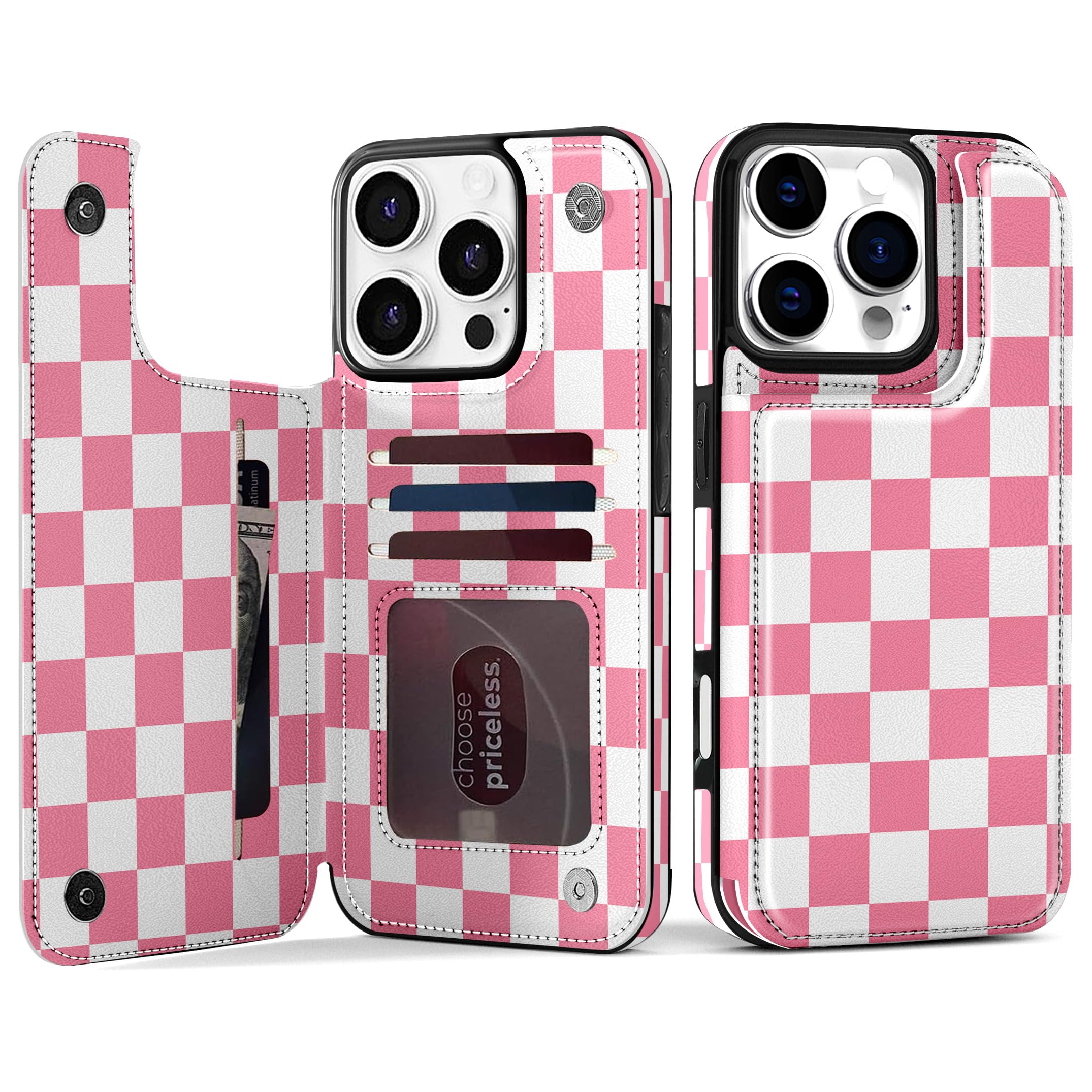 Photo 1 of TopPerfekt iPhone 16 Pro Max Wallet Case