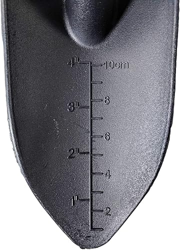 Miniatura 10 de ASR Outdoor Pala de mano con detección de metales con marcadores de profundidad, 11 pulgadas