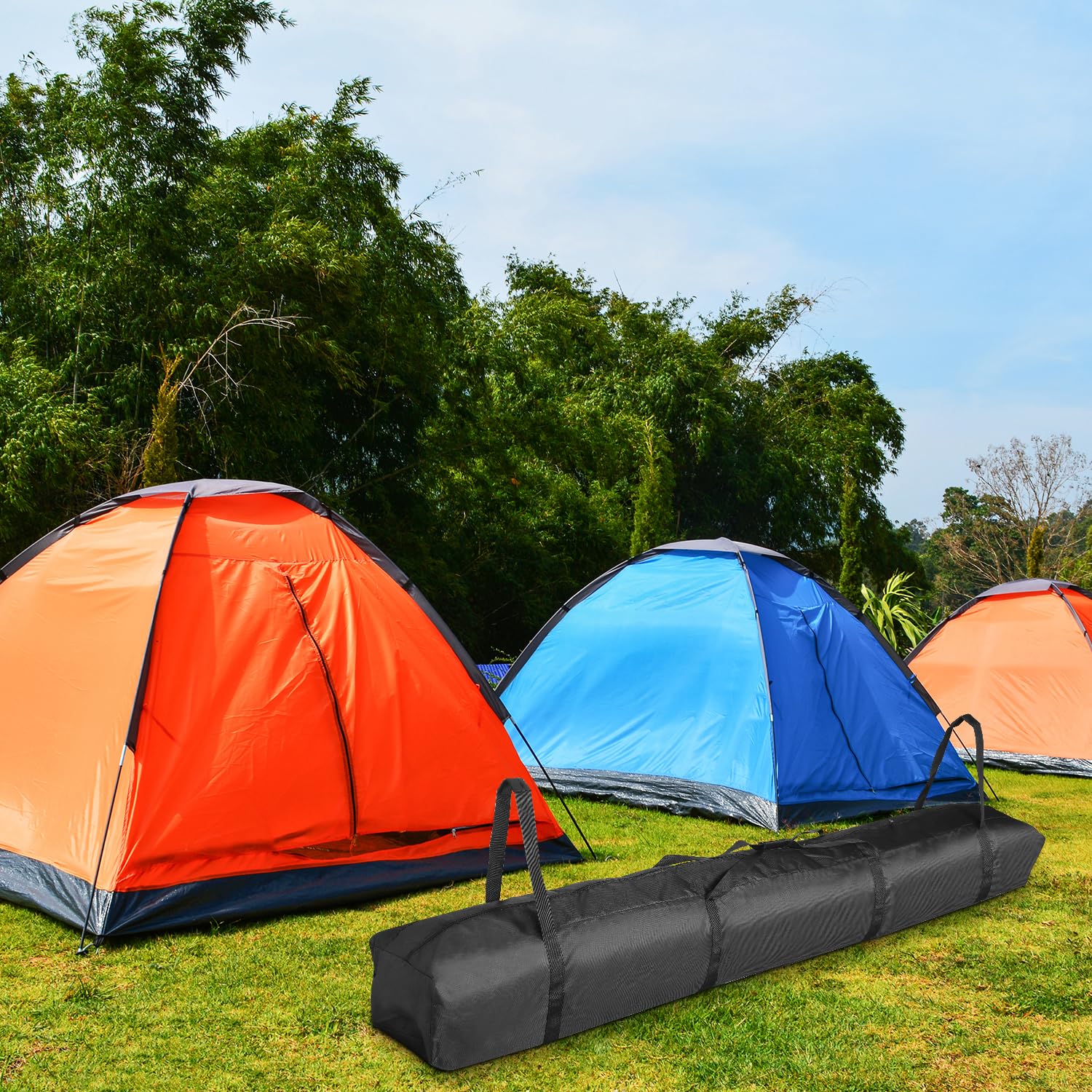 Divove Grand Sac De Rangement Pour Tente 210 X 30 X 30 Cm