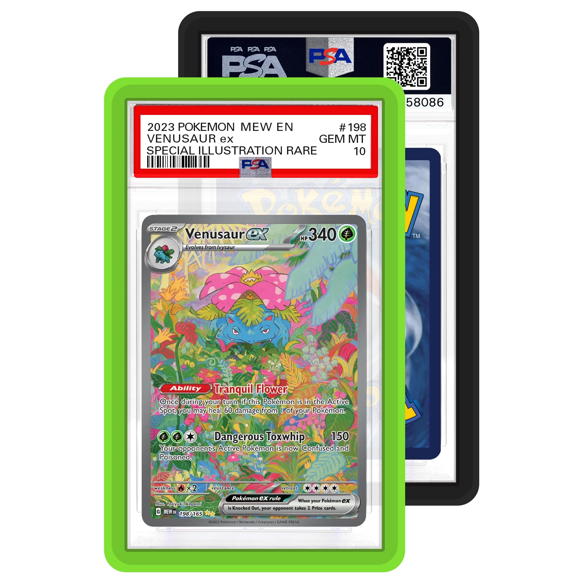 Slab Guard Bumper for PSA Slab Graded Cards Protector Case (2 Pack)