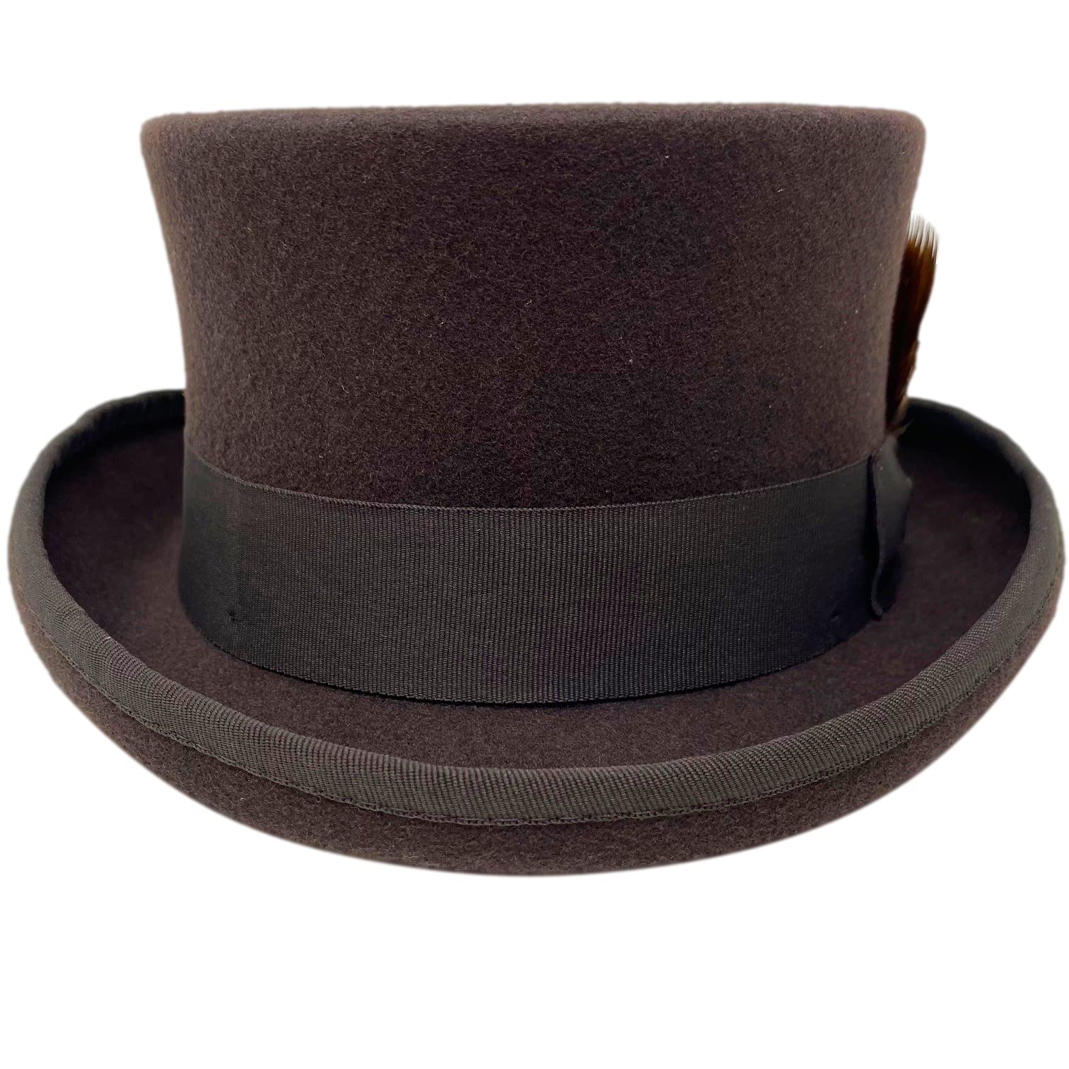 Men's Coachman and Classic Top Hat for Costume and Masquerade