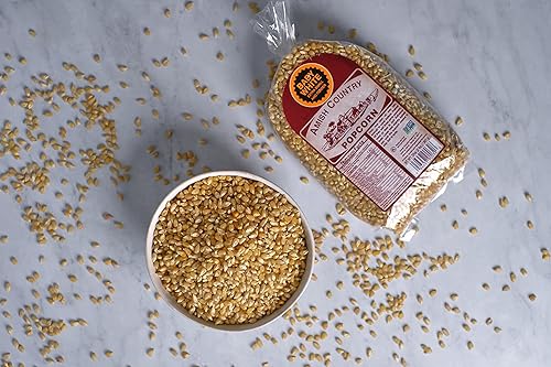 Miniatura 22 de Amish Country Popcorn 10 bolsas de 4 onzas Palomitas de maíz blancas bebé Antigüedad, sin OMG y sin gluten (bolsas de 10 a 4 onzas)