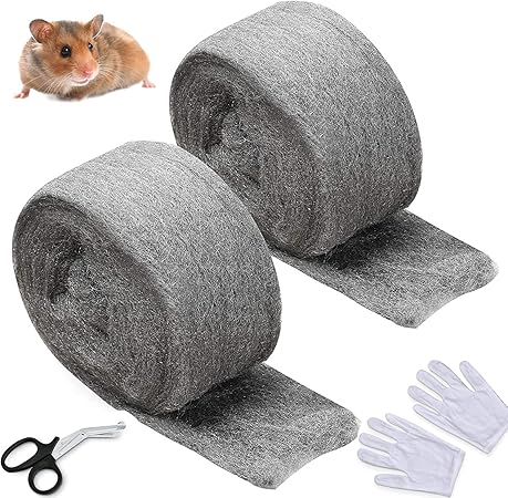 Stahlwolle 0000 Fein - 2 Rollen Gegen Mäuse & Zum Polieren