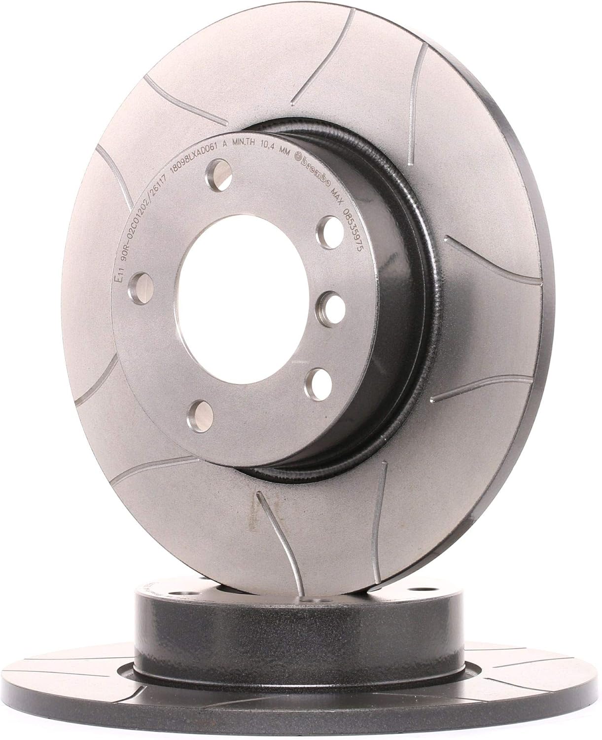 Disque De Frein BREMBO Max 08.5359.75, Avant, Rainuré, Plein