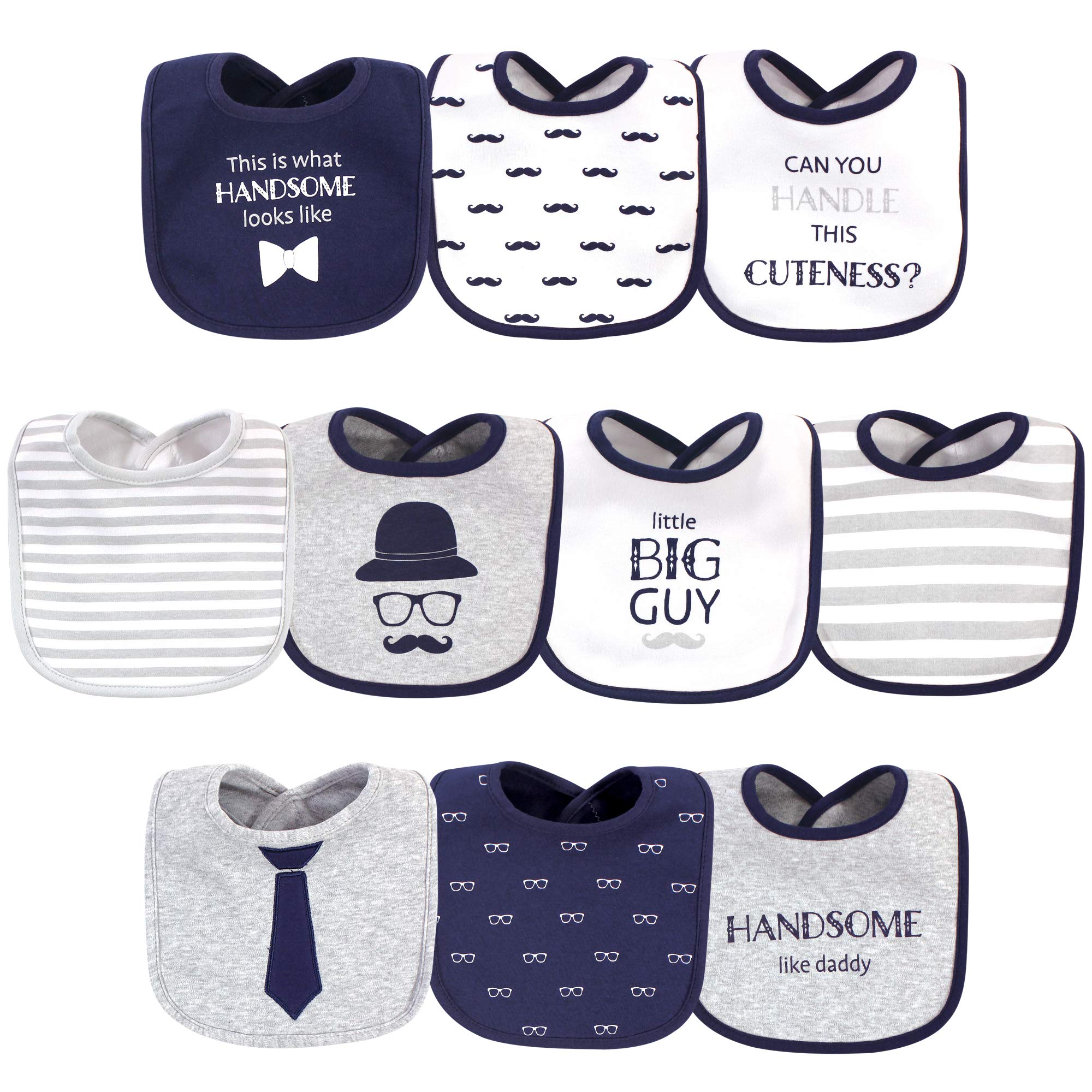 Hudson BabyCotton Bibs