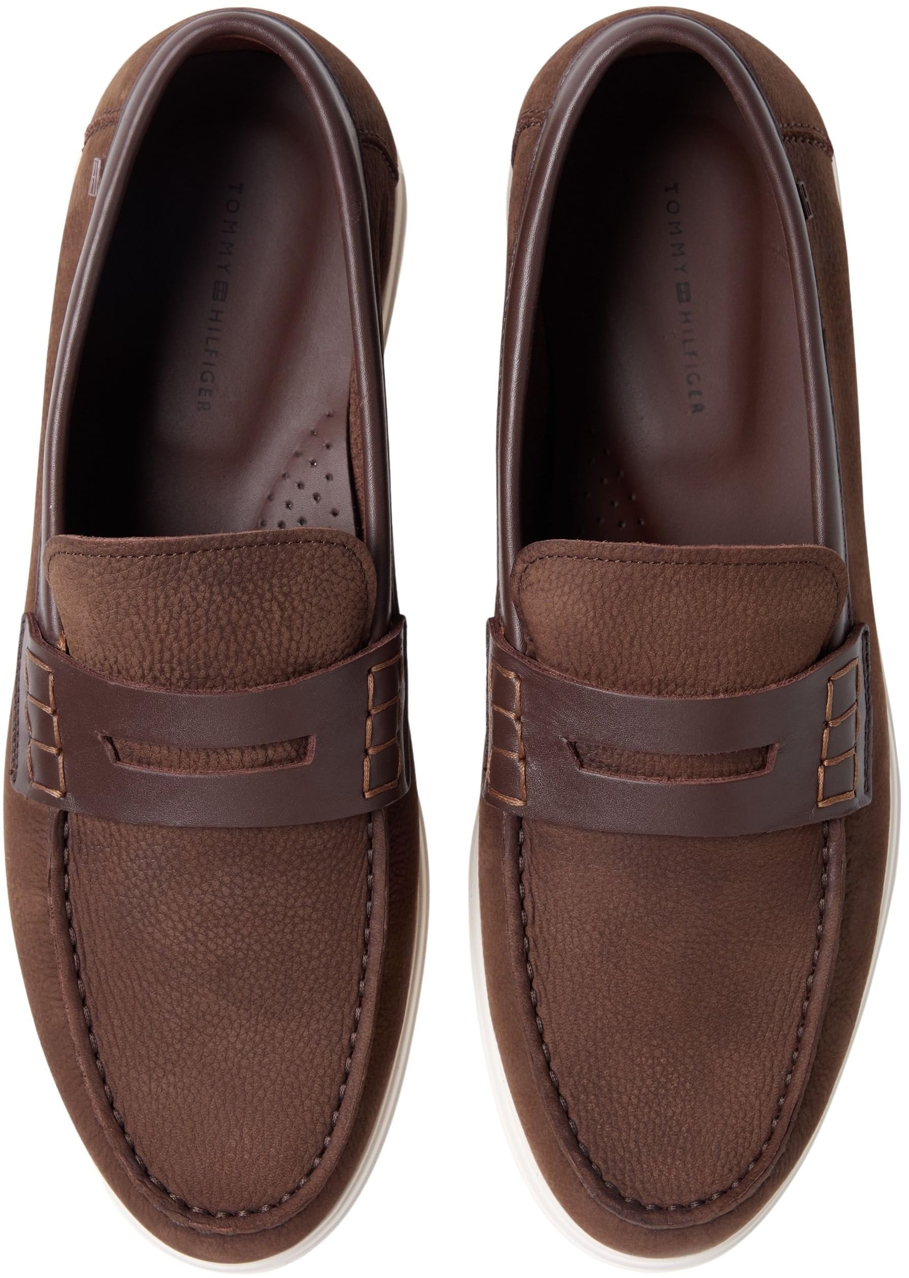Tommy Hilfiger Herren Hilfiger Mix Nubuck Loafer Fm0fm05785Halbschuhe