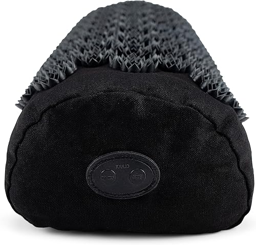 Miniatura 2 de Kanjo Almohada vibratoria de acupresión – Almohada de masaje de hombros, cuello y espalda con múltiples ajustes de vibración – Almohada de punto de