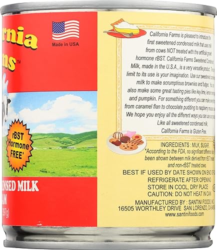 Miniatura 8 de California Farms Leche condensada endulzada, 14 OZ