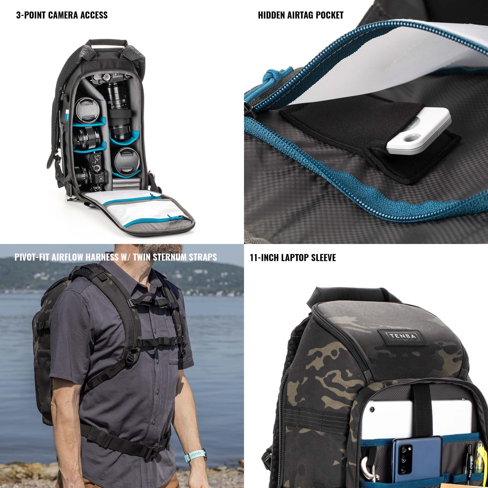 Amazon.com : Tenba Axis v2 16L Camera Backpack for DSLR and