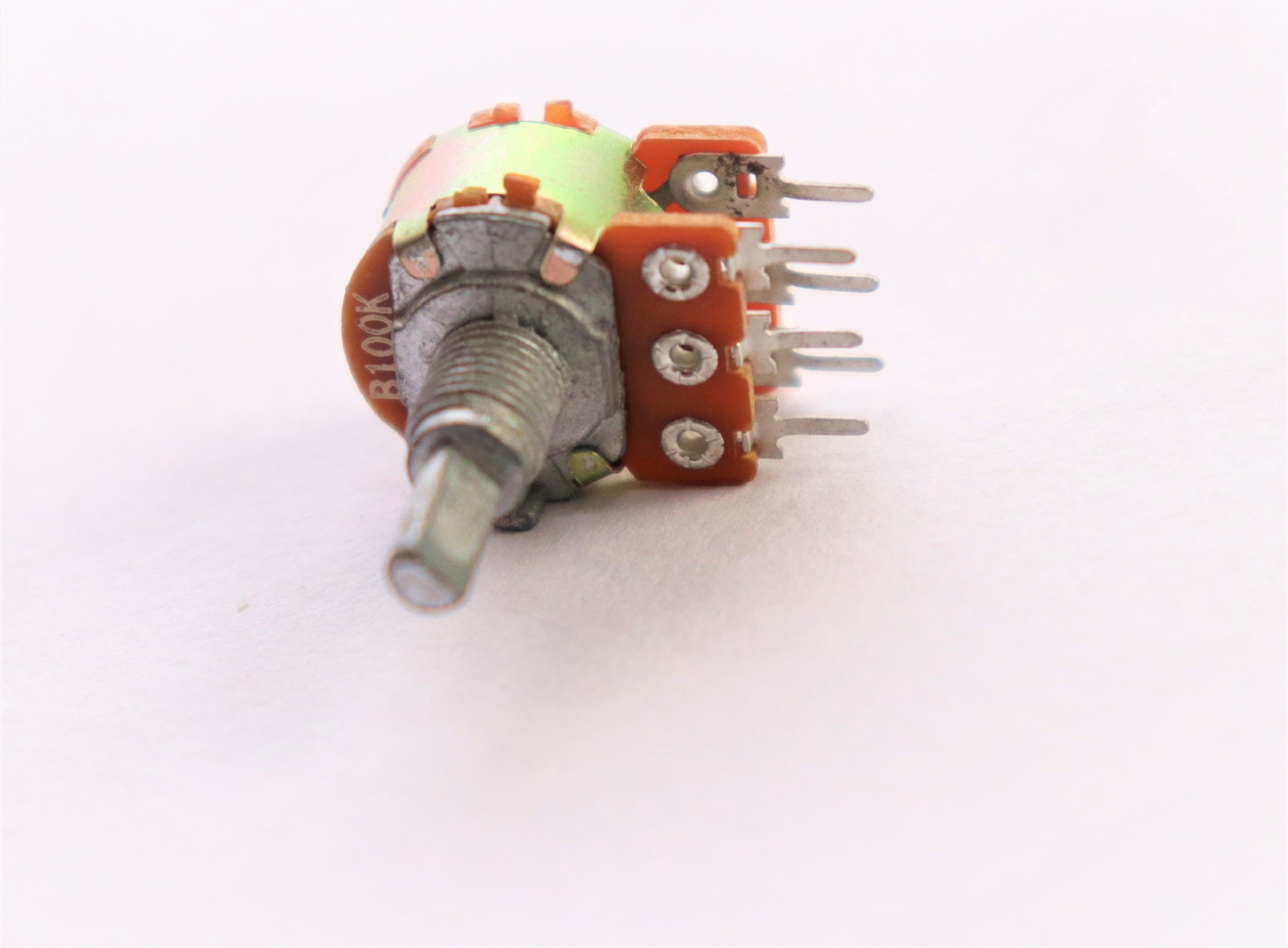 100K B100K dual Potentiometer Handle 3 legs (B07FY837Q5) Amazon Price History, Amazon Price Tracker