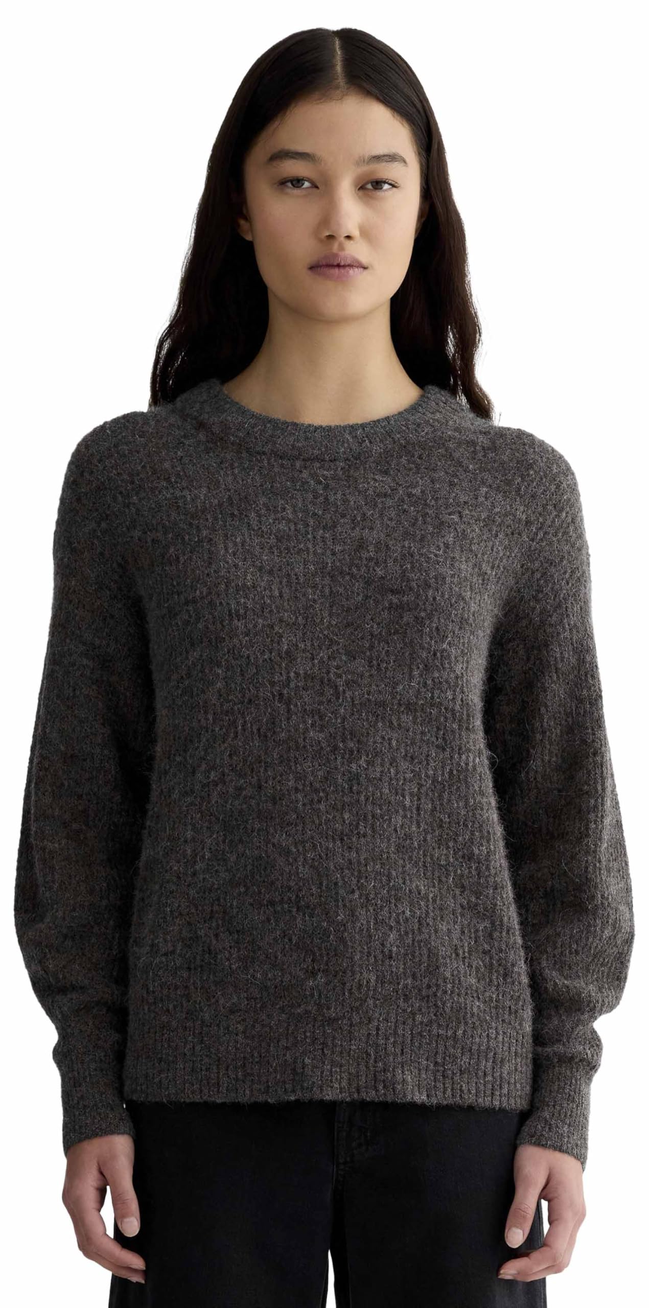 Everlane The Cocoon Crew in Alpaca