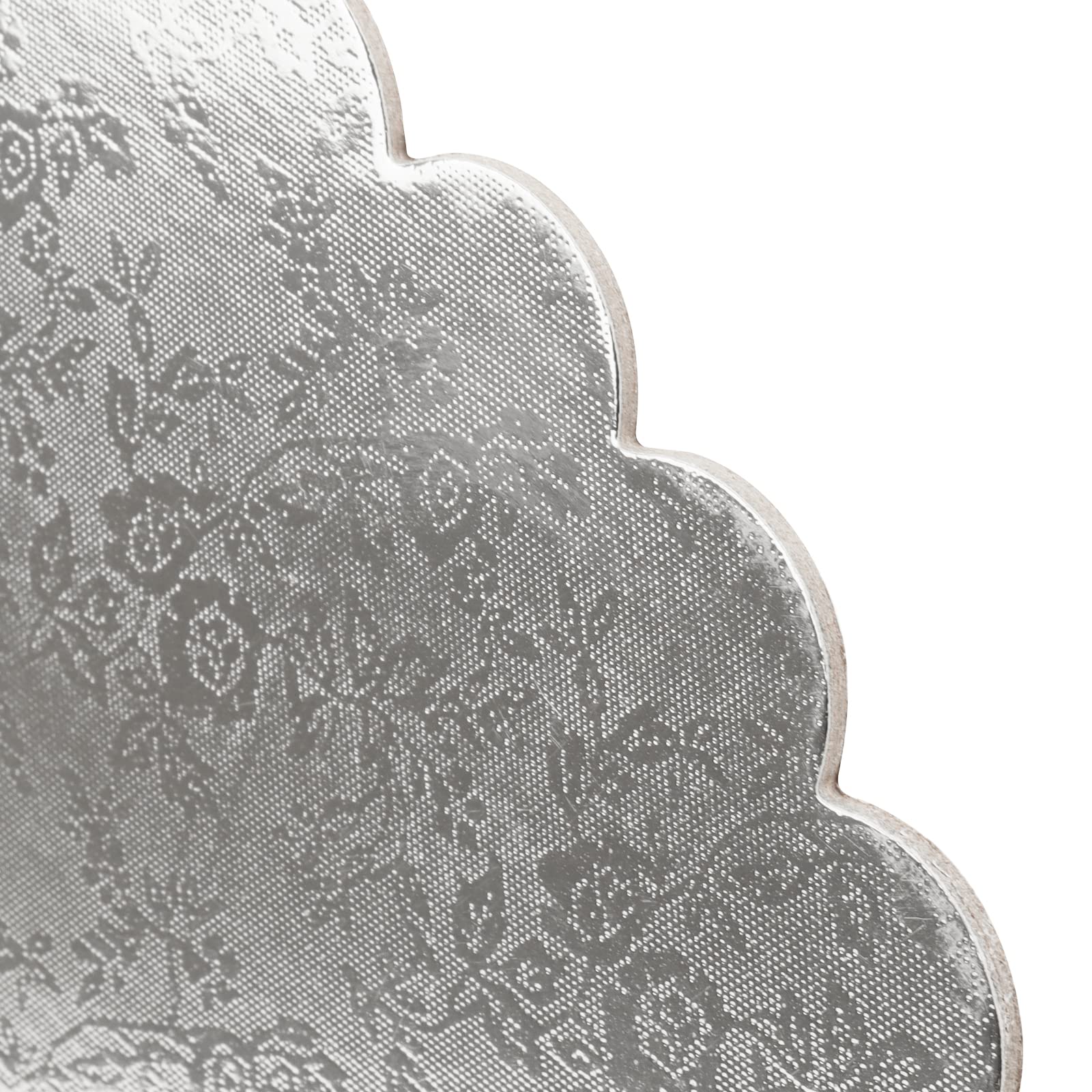 JAPCHET Confezione da 20 Vassoi Tondi da 30,5 cm, 2 mm, in Argento, per Torte e Compleanni, per Matrimoni