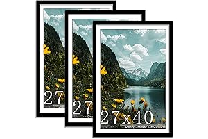 Picrit 27 x 40 Black Frame - 3 Pack