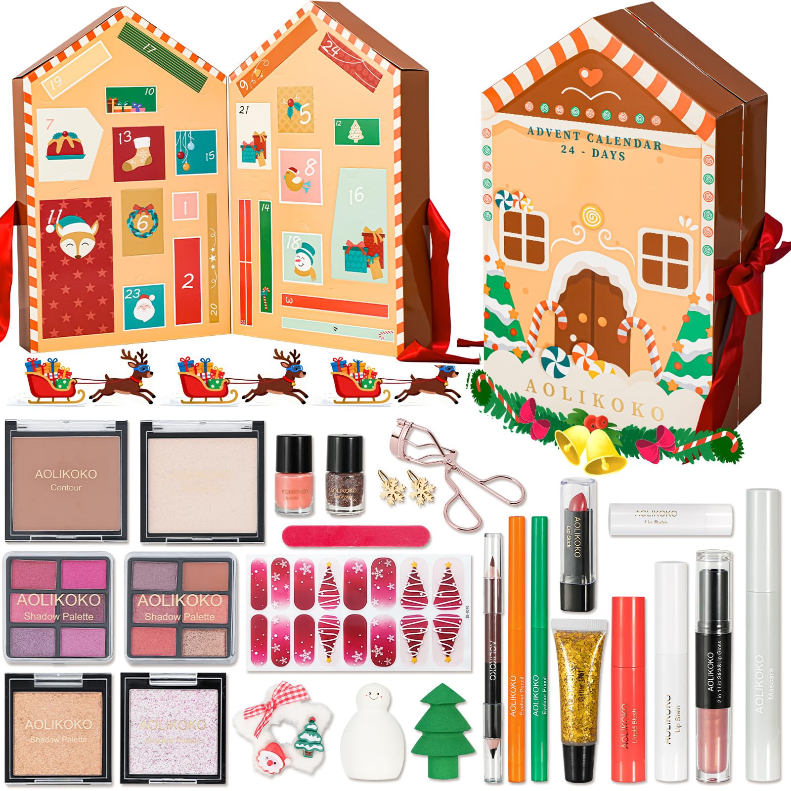 Amazon.com: Makeup Advent Calendar 2025, 24 Days Christmas Gift