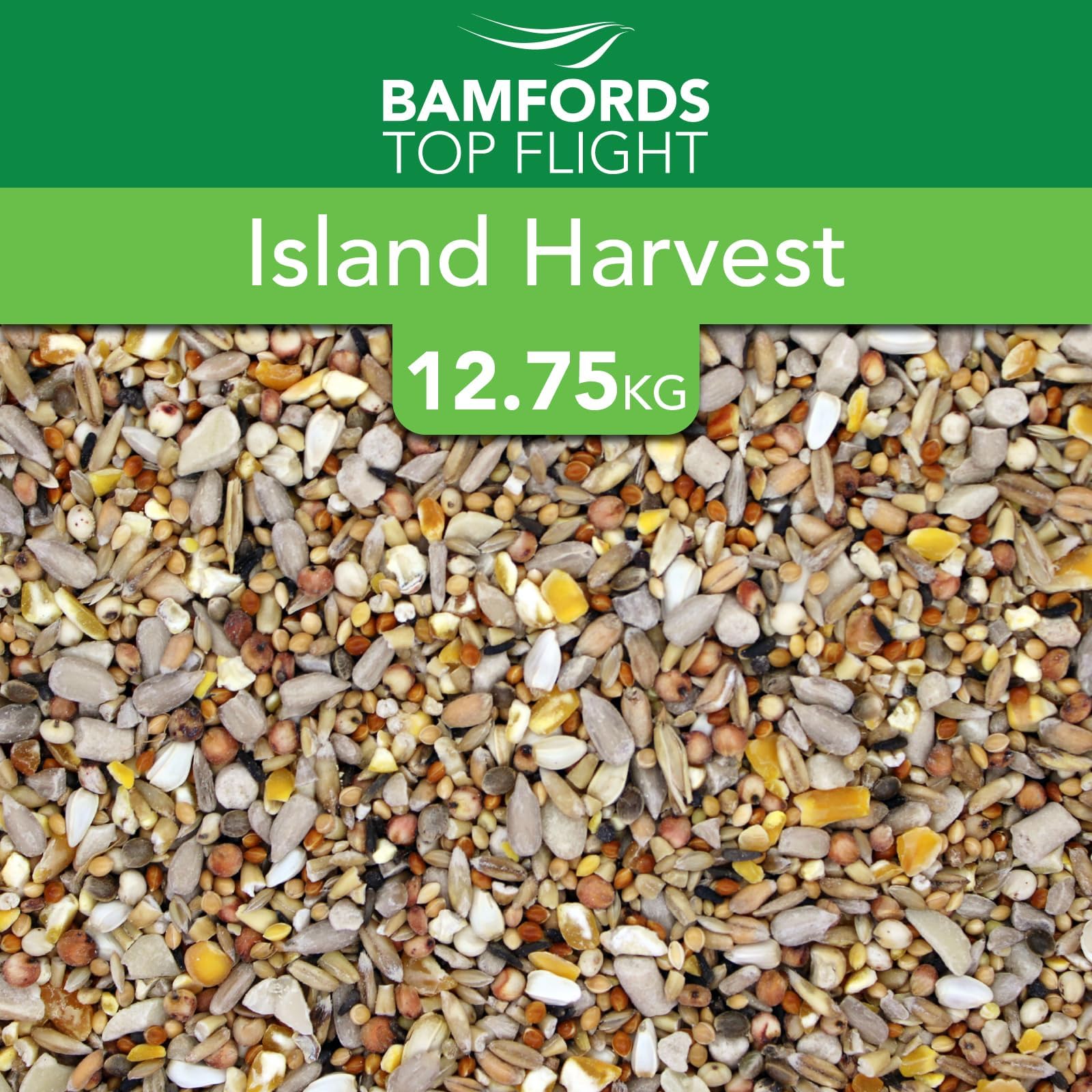 Bamfords Robin & Songbird Wild Bird Food No Mess Seed Mix 12.75kg