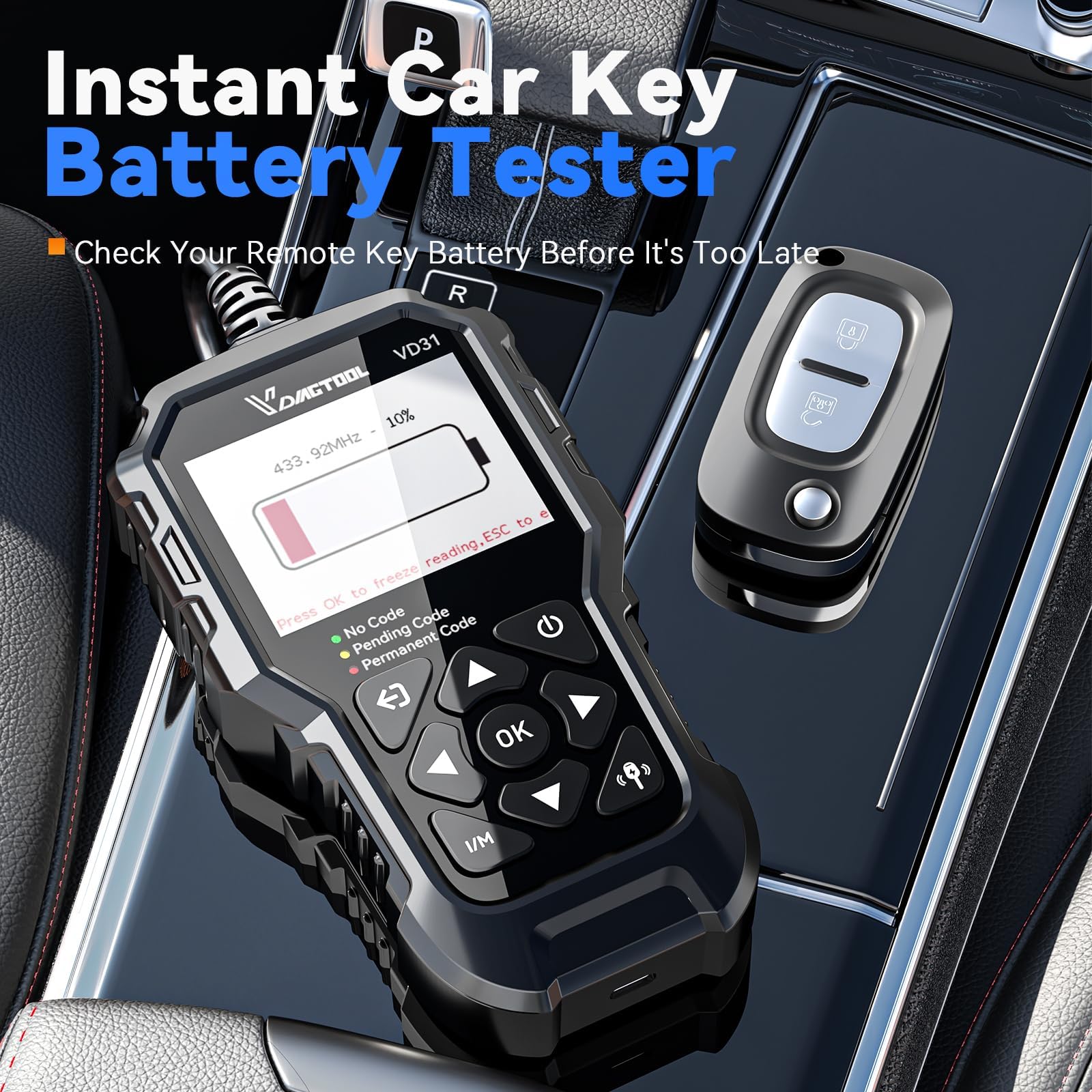 Pasuidu OBD2 - Lector de códigos universal para coche