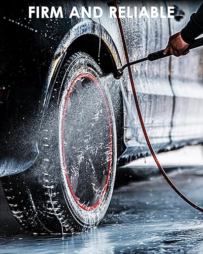 Miniatura 7 de EVOOOR Protector de llanta de aleación automotriz, cubre todo el borde del cubo de la rueda, tiras para prevención de erupciones en las aceras,