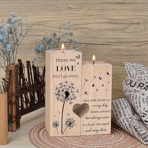 Miniatura 2 de Regalos de condolencias por pérdida de un ser querido, portavelas de duelo, regalo de condolencia, regalos conmemorativos para madre, padre, abuela