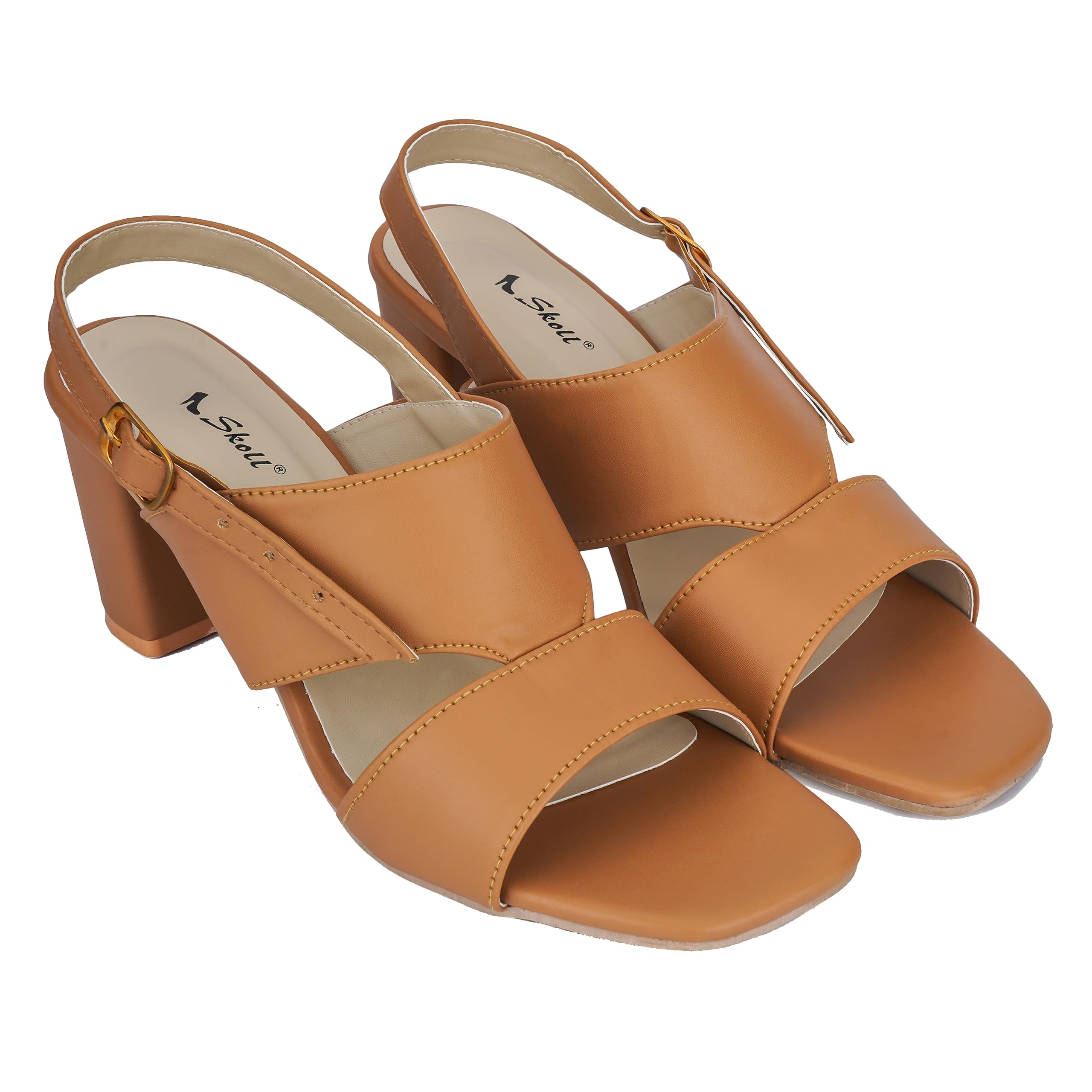 SKOLL Casual Heel Sandals Solid Comfortable Sole For Womens & Girls (B0CHSBL2Q3) Amazon Price History, Amazon Price Tracker