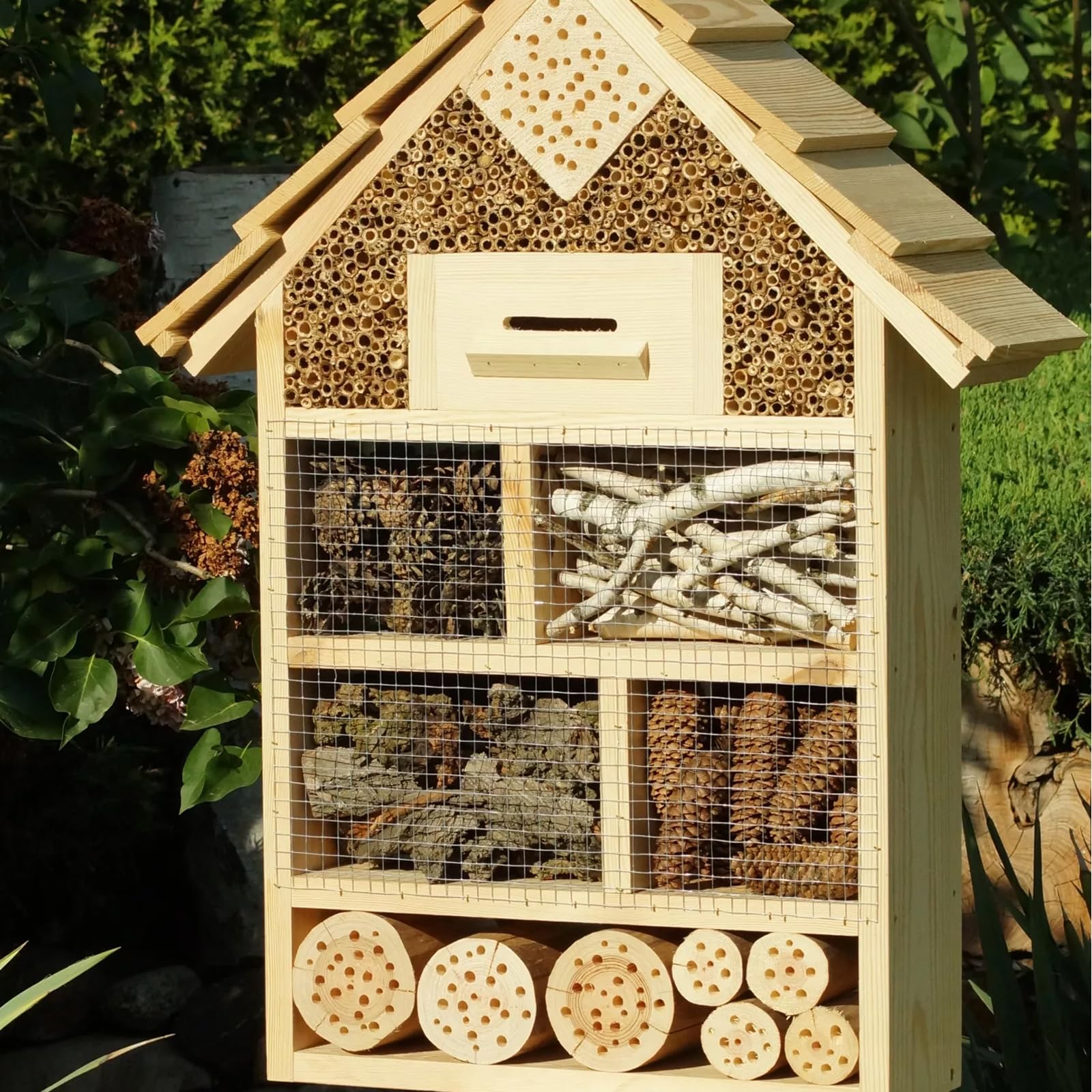 HEMOTON 50 Schilfrohre Für Bienenhotel - Niströhren Für Wildbienen & Insekten