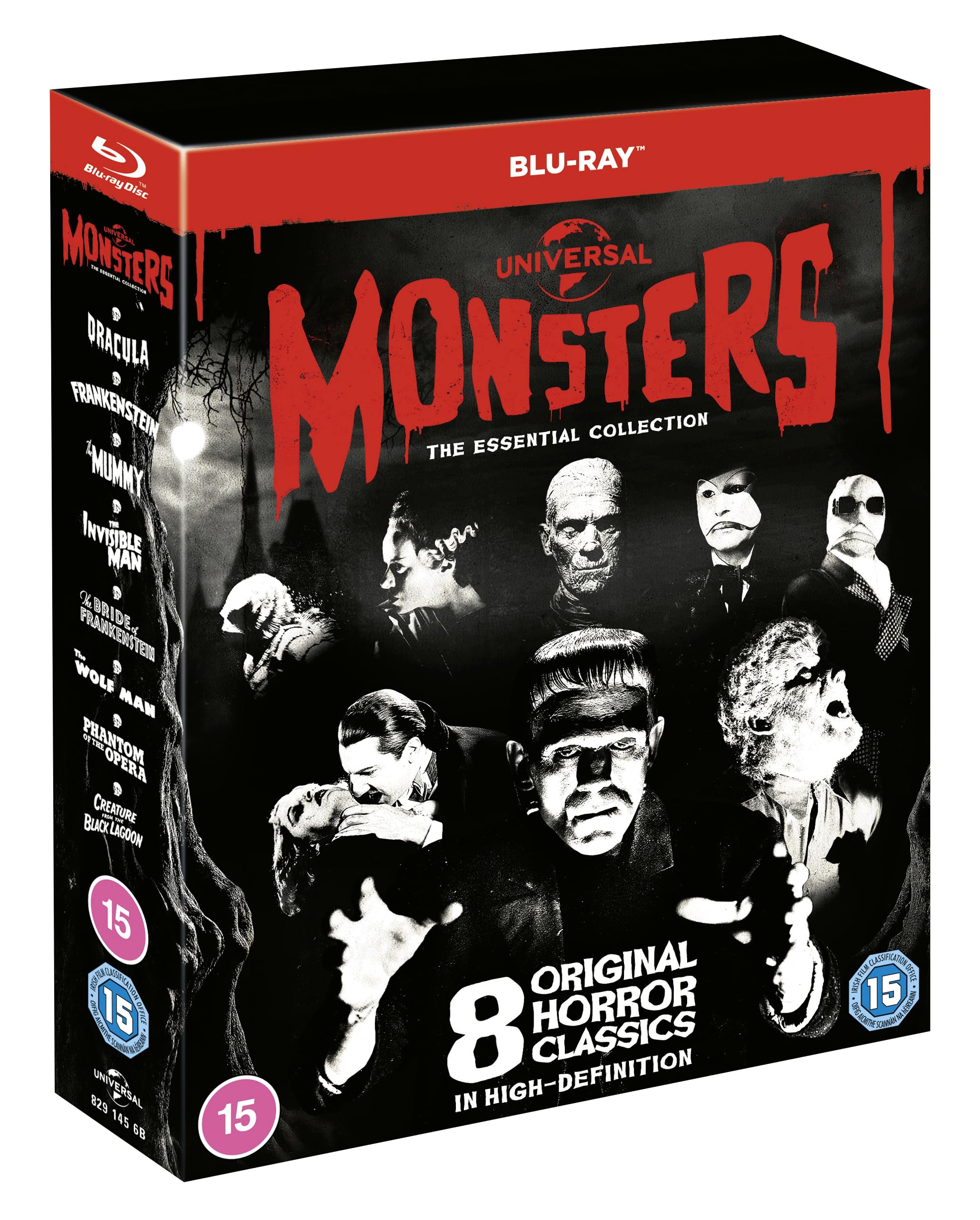 Universal Classic Monsters: The Essential Collection [Blu-ray]