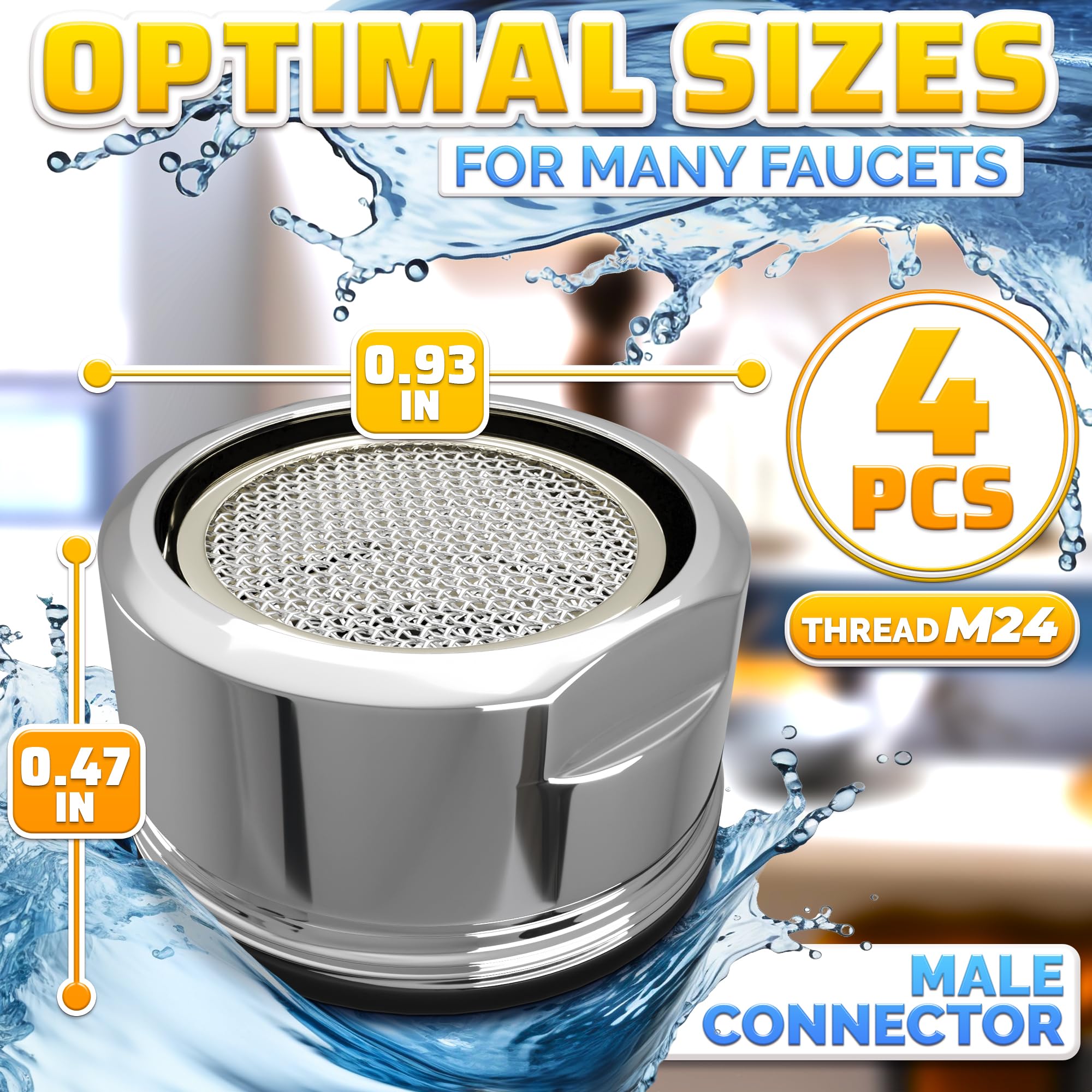 Replace Faucet Aerators - Save Water & Money -2