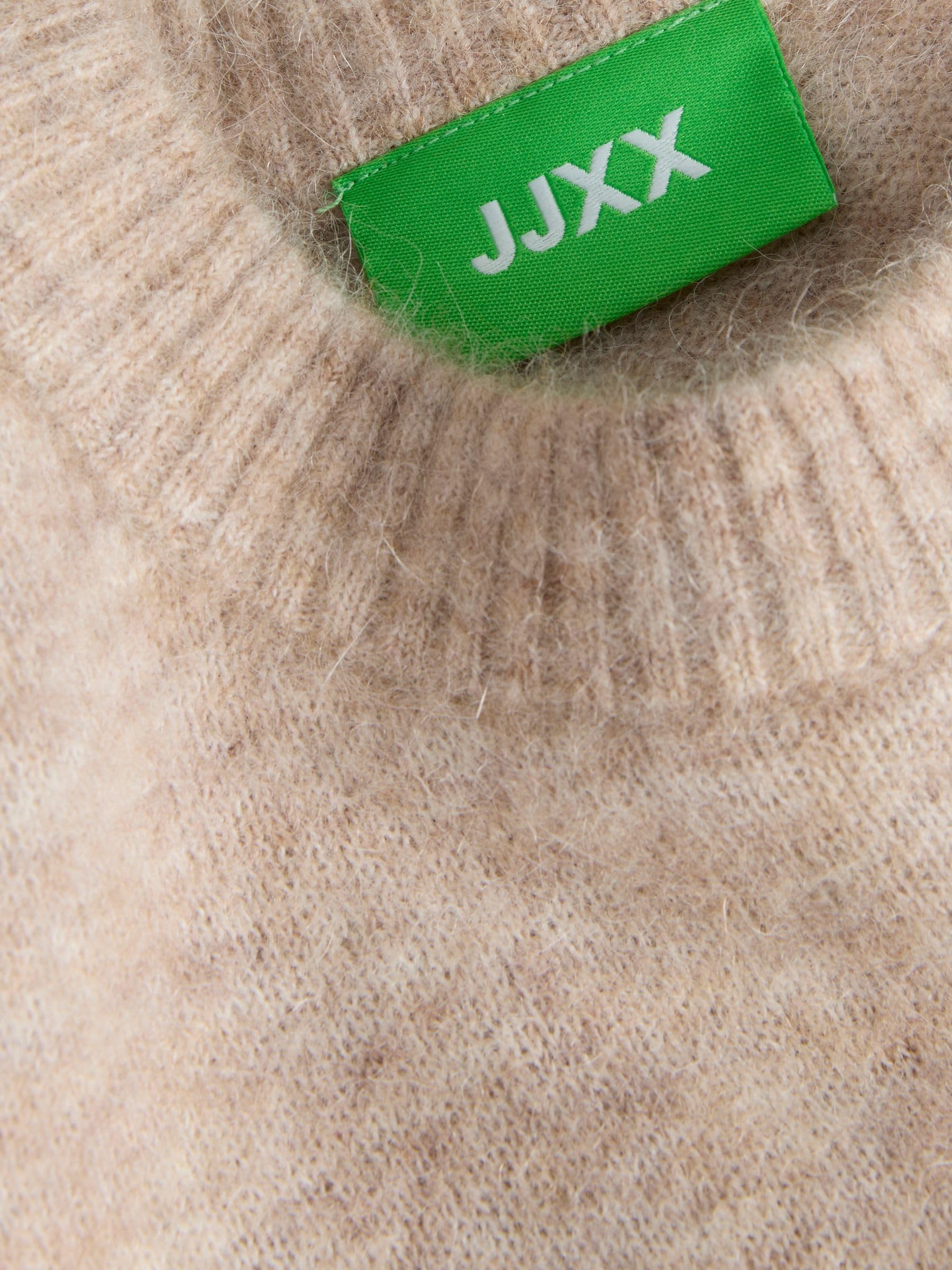 Jxmatilda Wool Blend Crew Neck Knit, Fog, XL