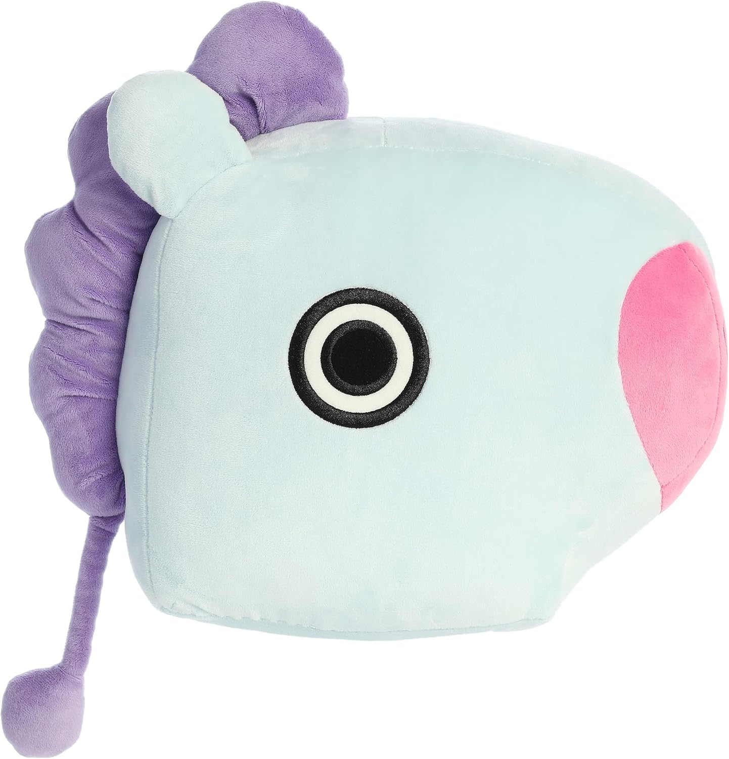 Aurora Lovable BT21 MANG Stuffed Animal - Collectible Fun - Delightful Cuteness - Blue 13.5 Inches