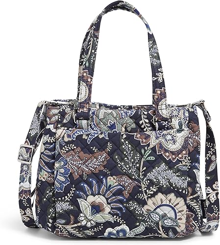Vera Bradley Women's Cotton Mini Multi-Compartment Crossbody Purse