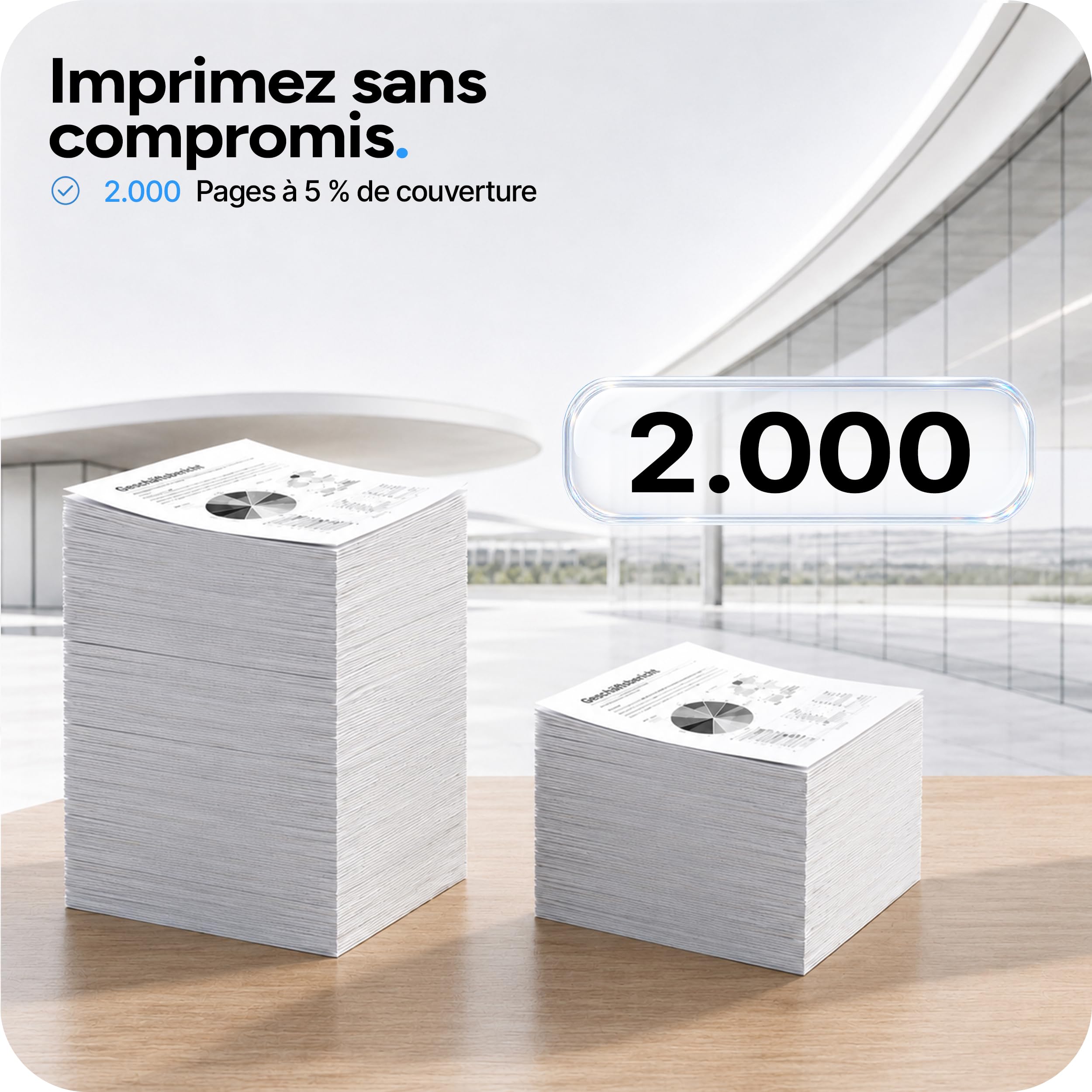 Amaprint TN1150 Toner pour Brother DCP-L1640W DCP-L1660W