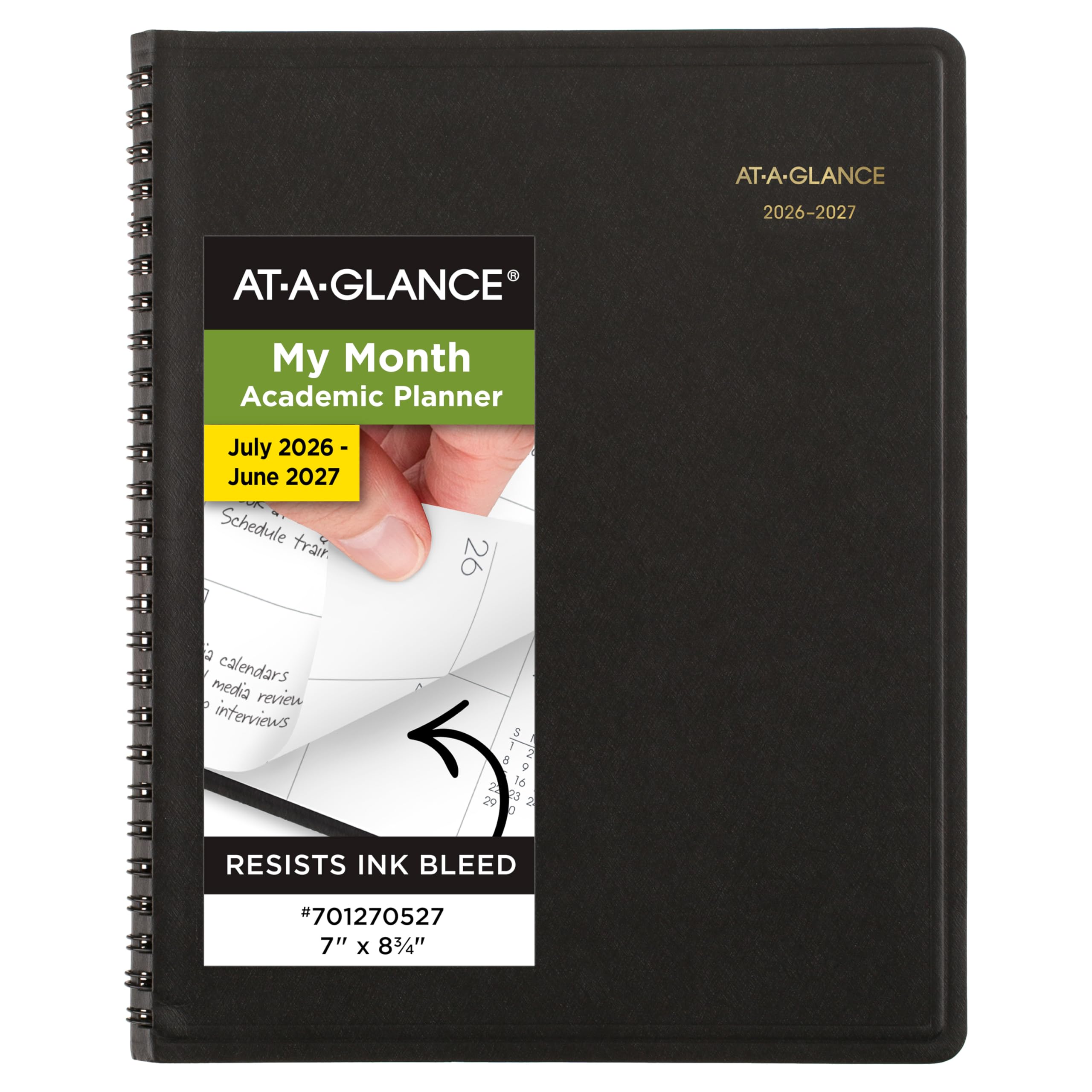 Amazon.com : AT-A-GLANCE Planner 2026-2027 Monthly Academic 18