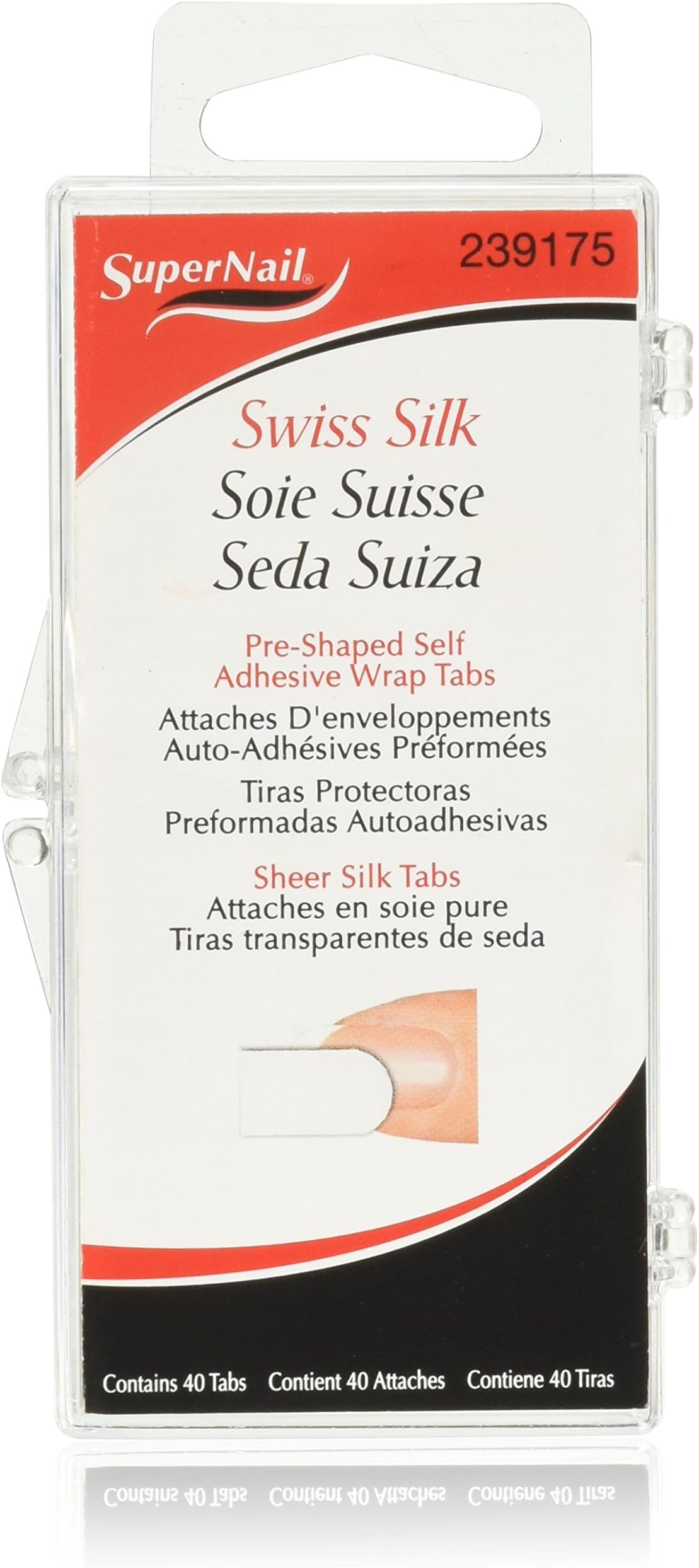 Swiss Silk Wrap Self-Adhesive Tabs, 40 Count