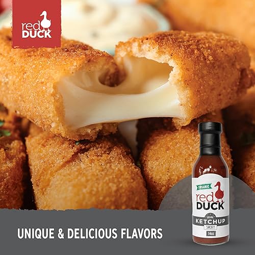 Miniatura 10 de Red Duck Ketchup orgánico original, sin gluten, totalmente natural, 14 onzas